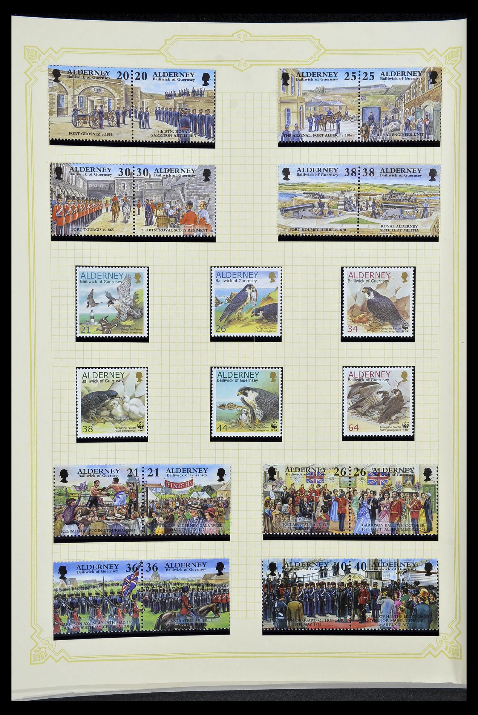 34392 263 - Postzegelverzameling 34392 Kanaaleilanden 1940-2007.