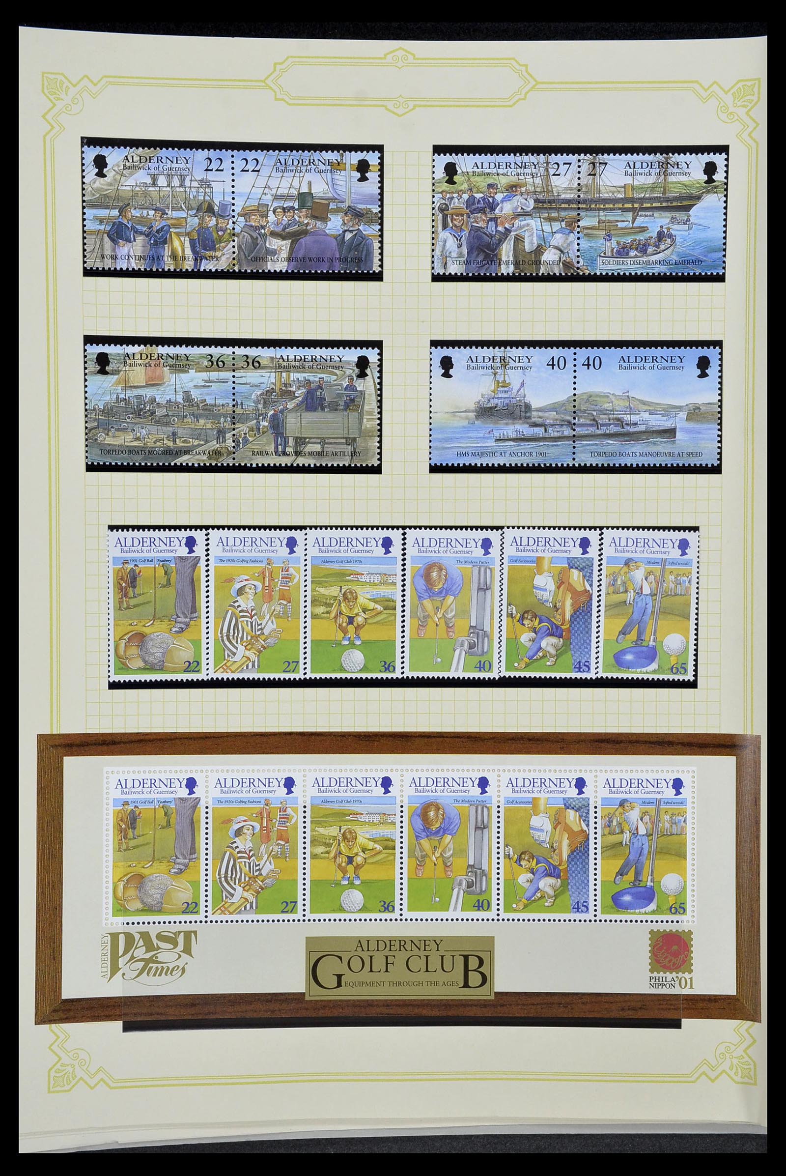 34392 265 - Postzegelverzameling 34392 Kanaaleilanden 1940-2007.