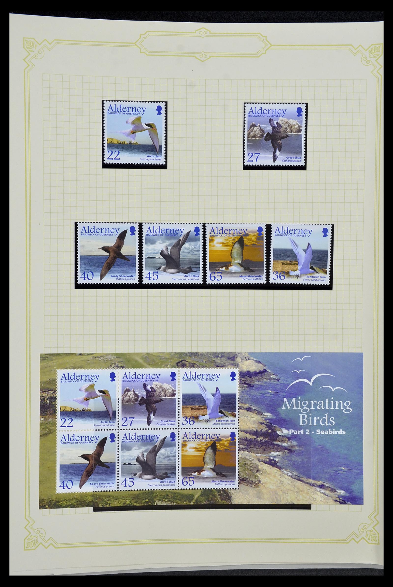 34392 268 - Postzegelverzameling 34392 Kanaaleilanden 1940-2007.