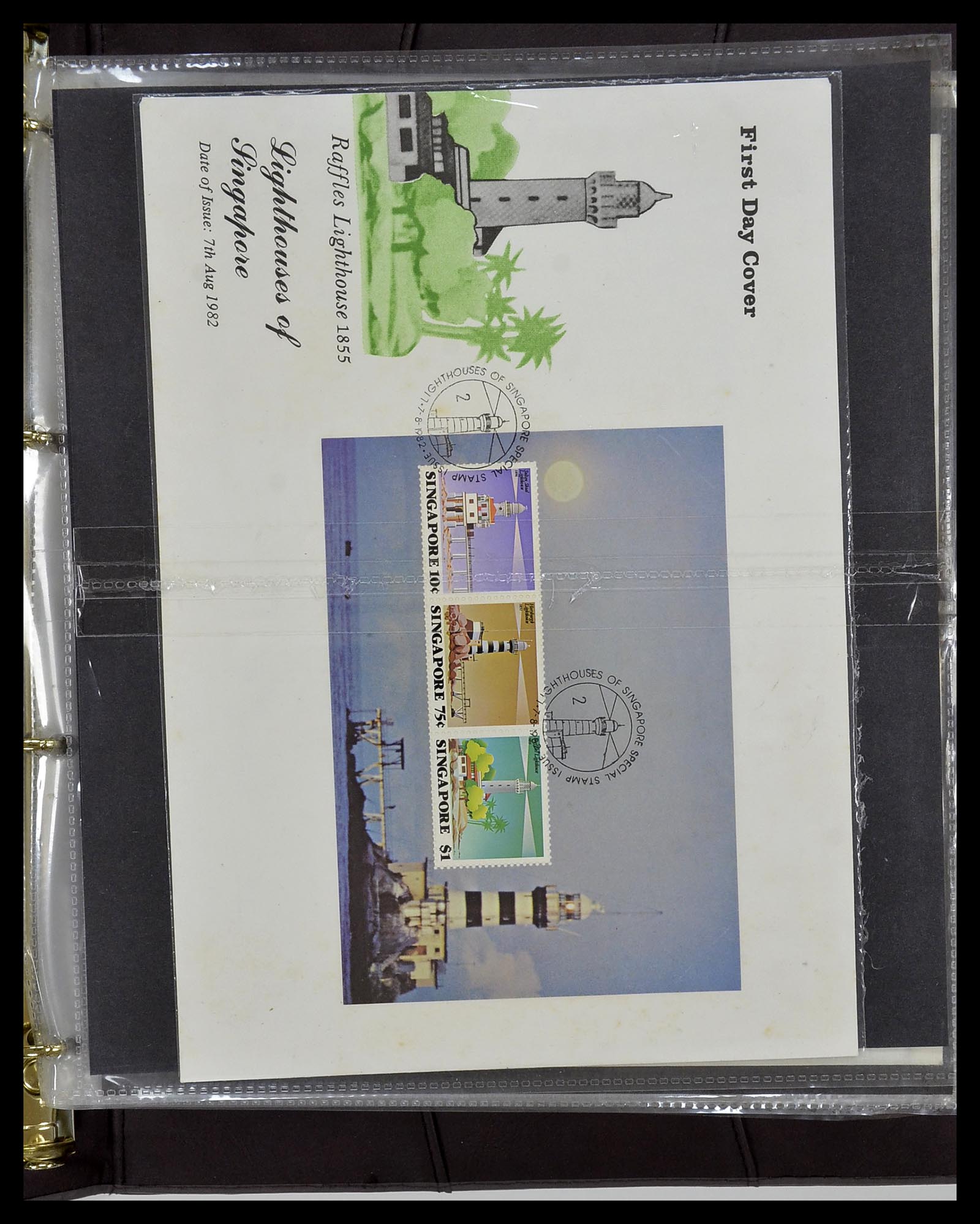 34394 083 - Postzegelverzameling 34394 Singapore FDC's 1948-2015!