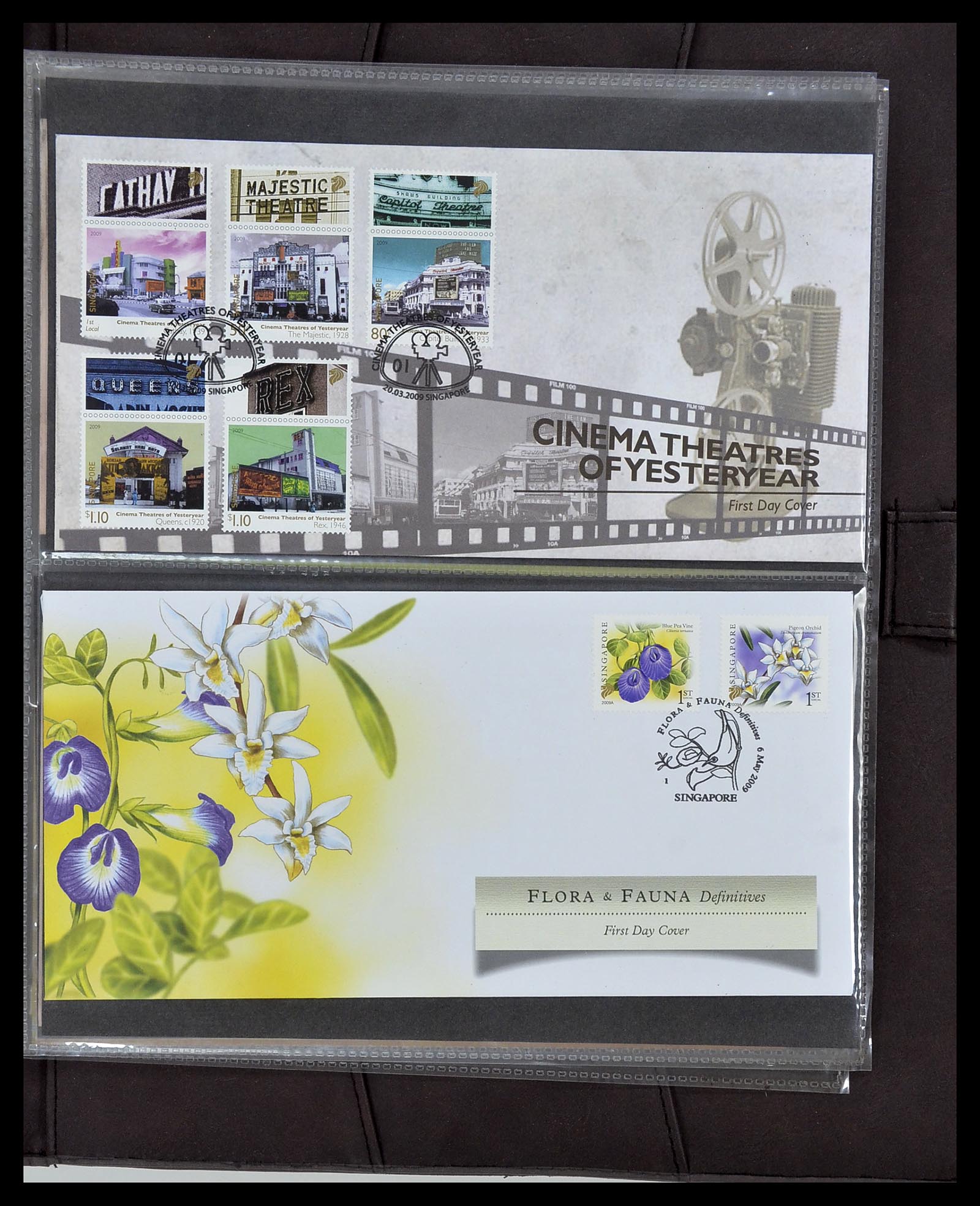 34394 355 - Stamp collection 34394 Singapore FDC's 1948-2015!
