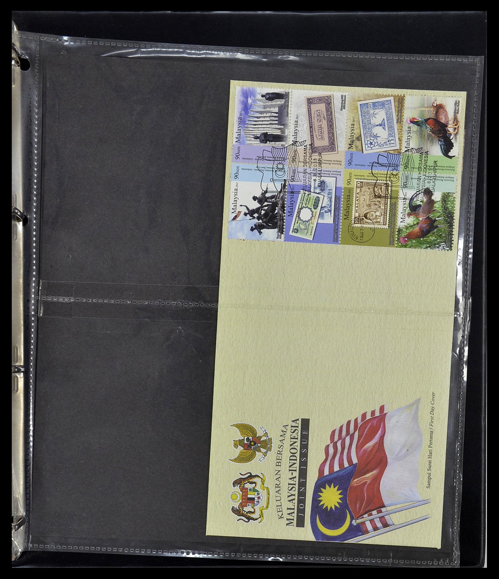 34395 362 - Postzegelverzameling 34395 Maleisië FDC's 1957-2014!