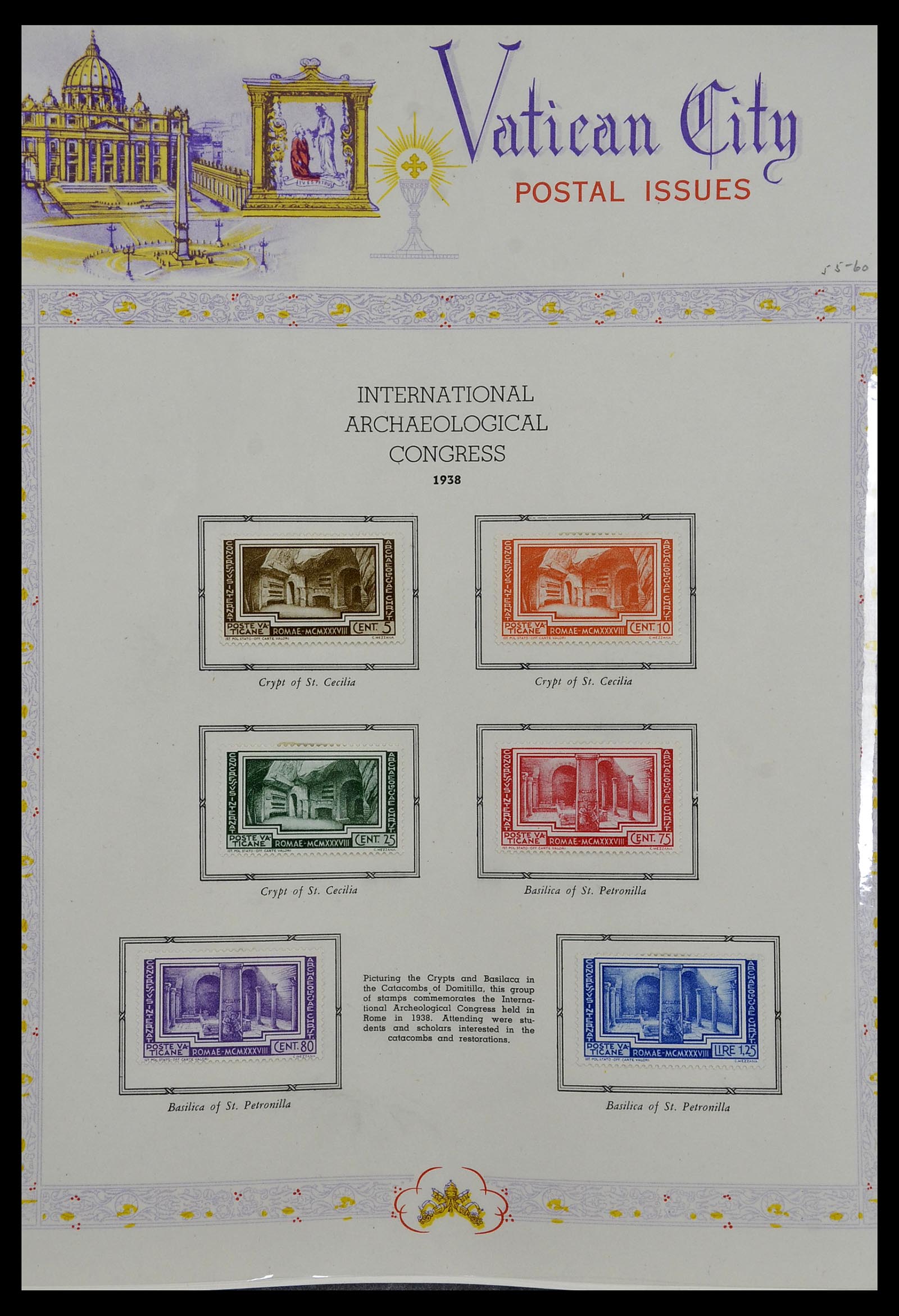 34397 008 - Stamp collection 34397 Vatican 1929-1953.