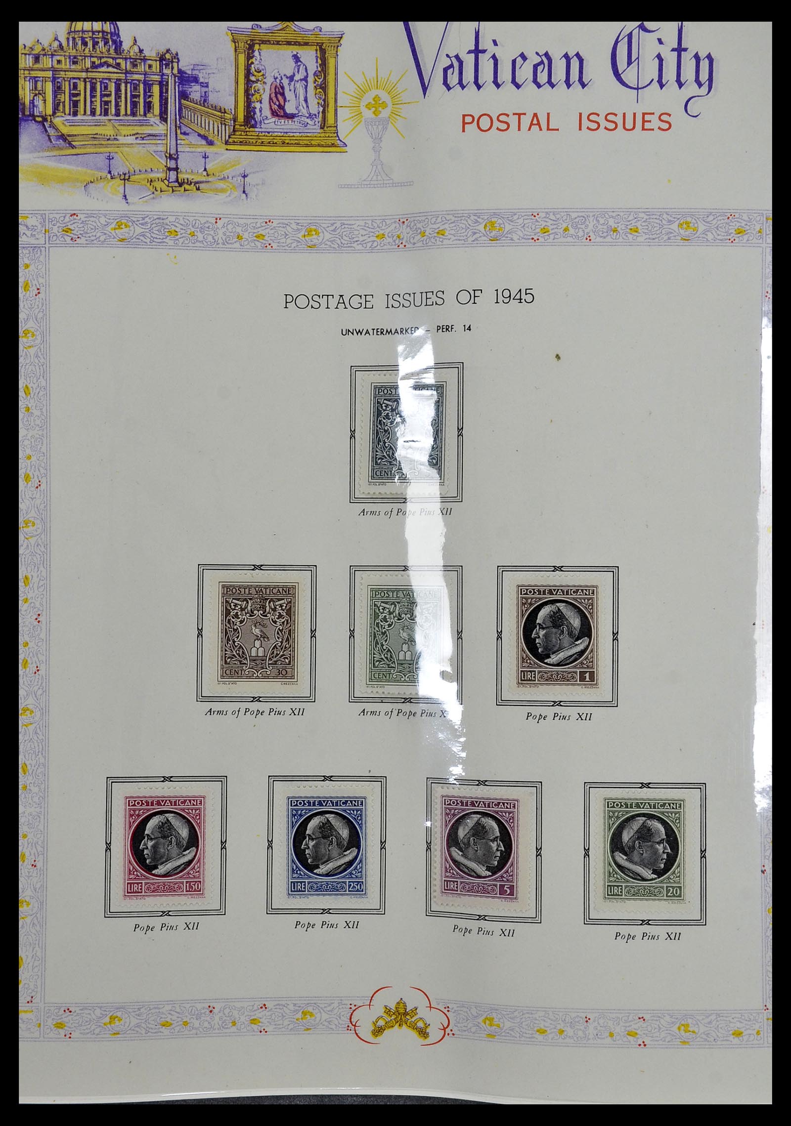 34397 016 - Postzegelverzameling 34397 Vaticaan 1929-1953.