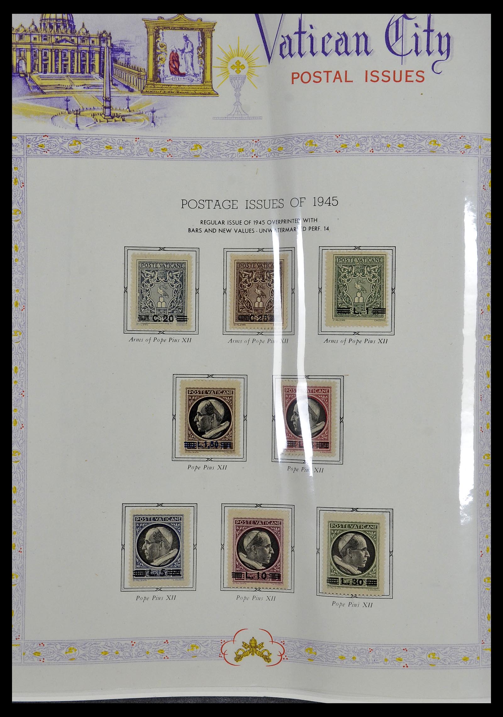 34397 017 - Stamp collection 34397 Vatican 1929-1953.