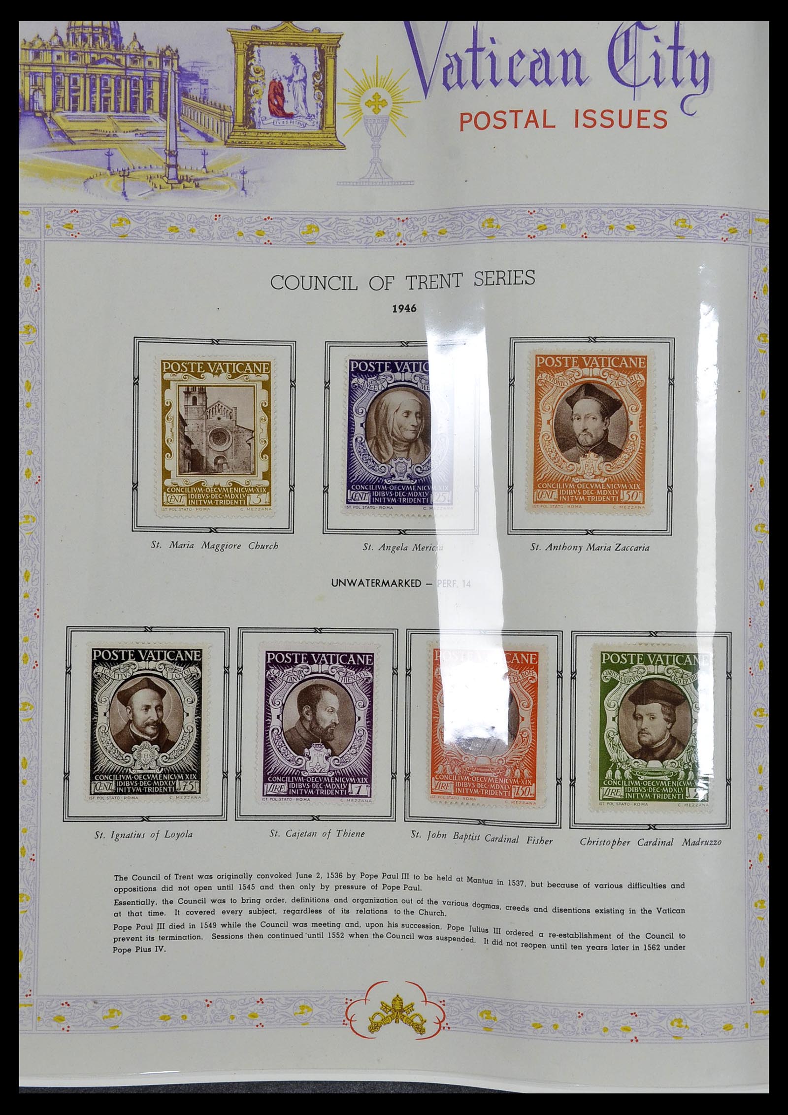 34397 018 - Postzegelverzameling 34397 Vaticaan 1929-1953.