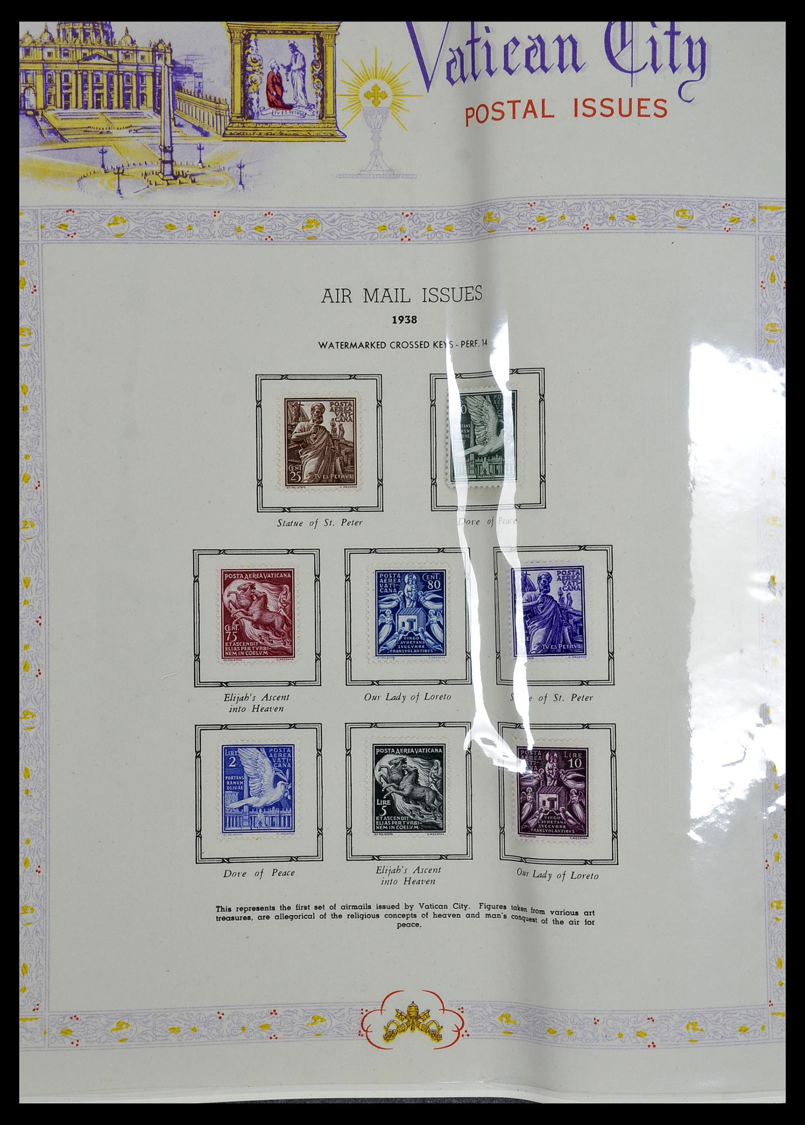 34397 020 - Stamp collection 34397 Vatican 1929-1953.