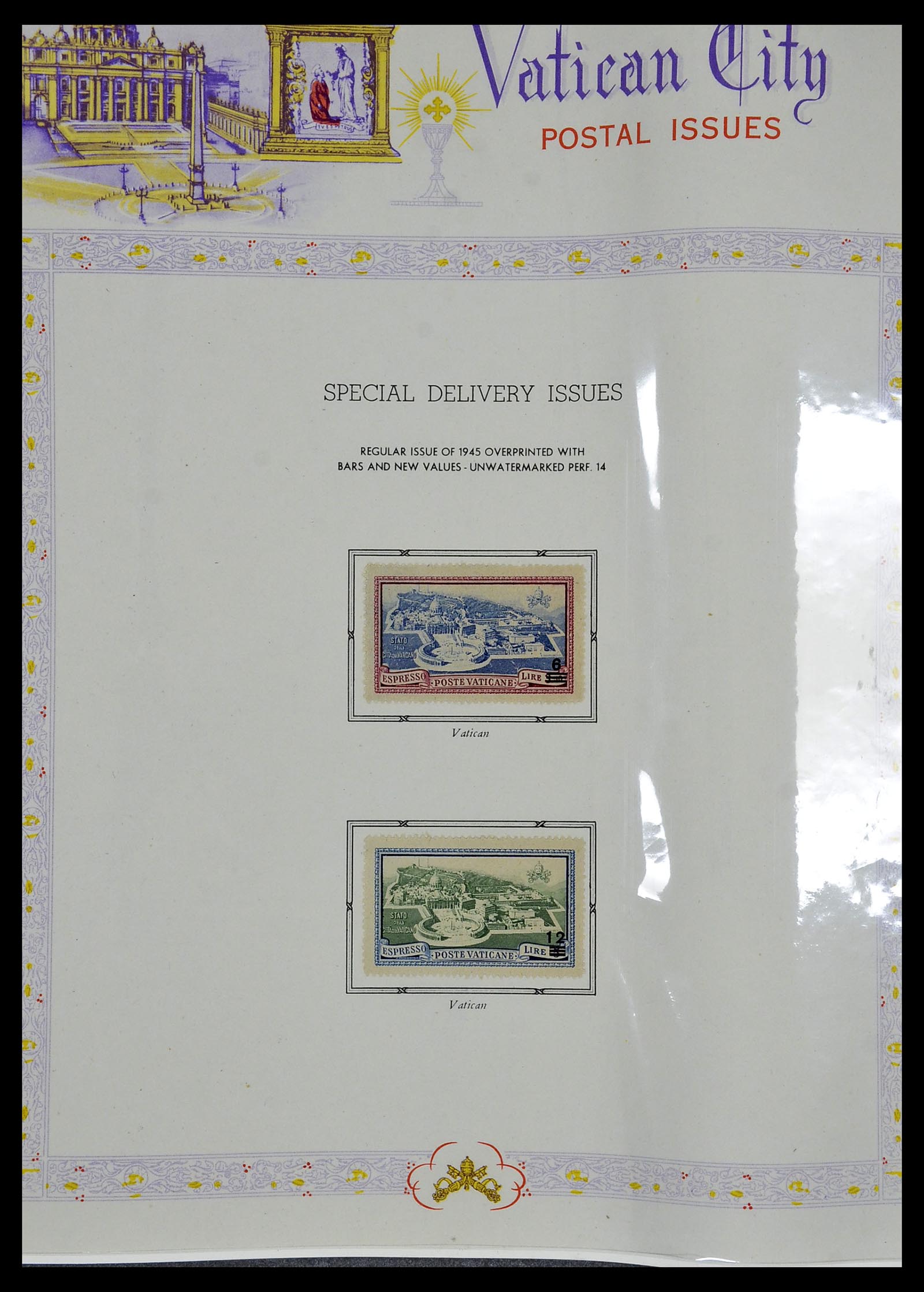 34397 022 - Postzegelverzameling 34397 Vaticaan 1929-1953.