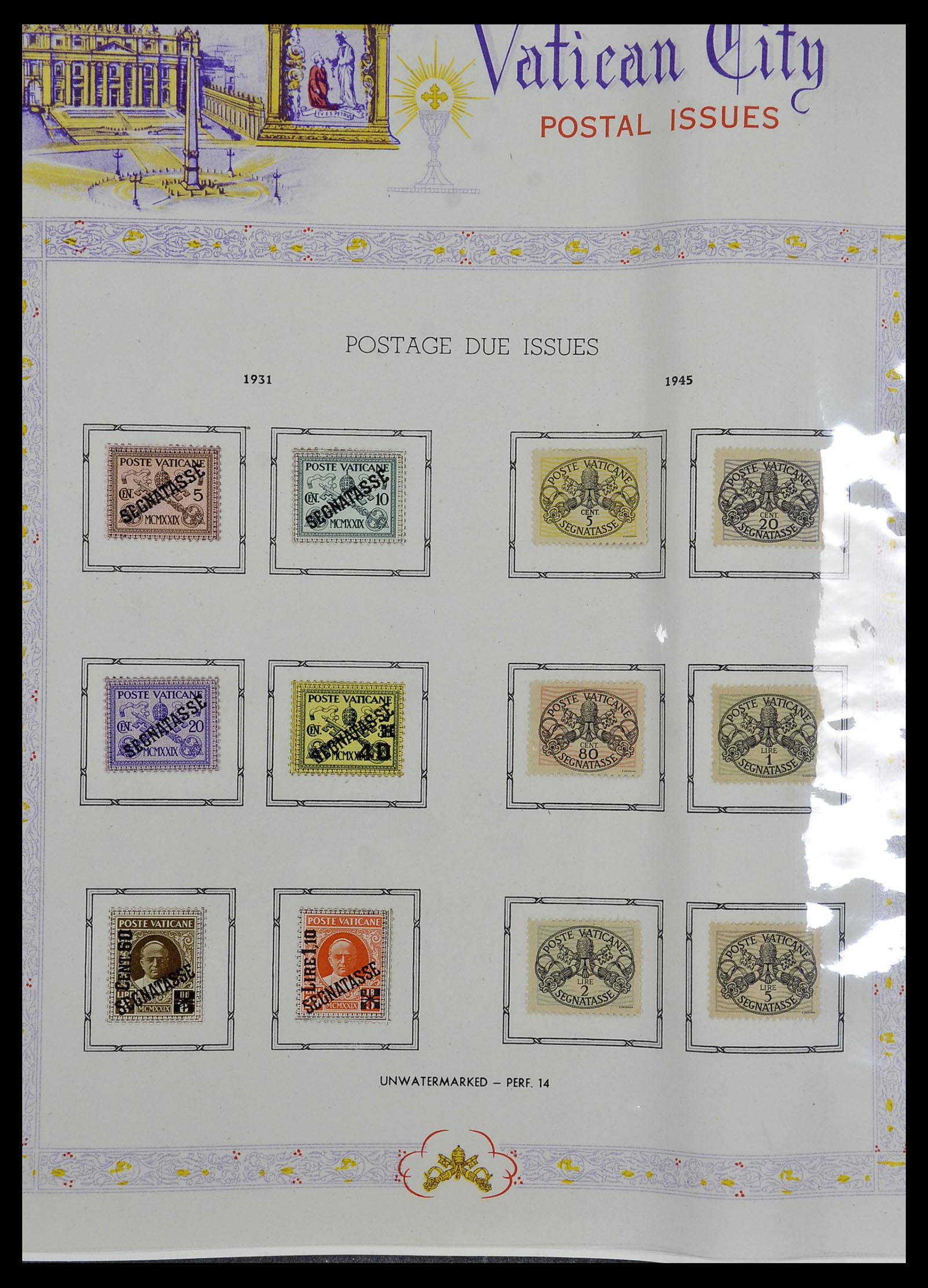 34397 023 - Postzegelverzameling 34397 Vaticaan 1929-1953.