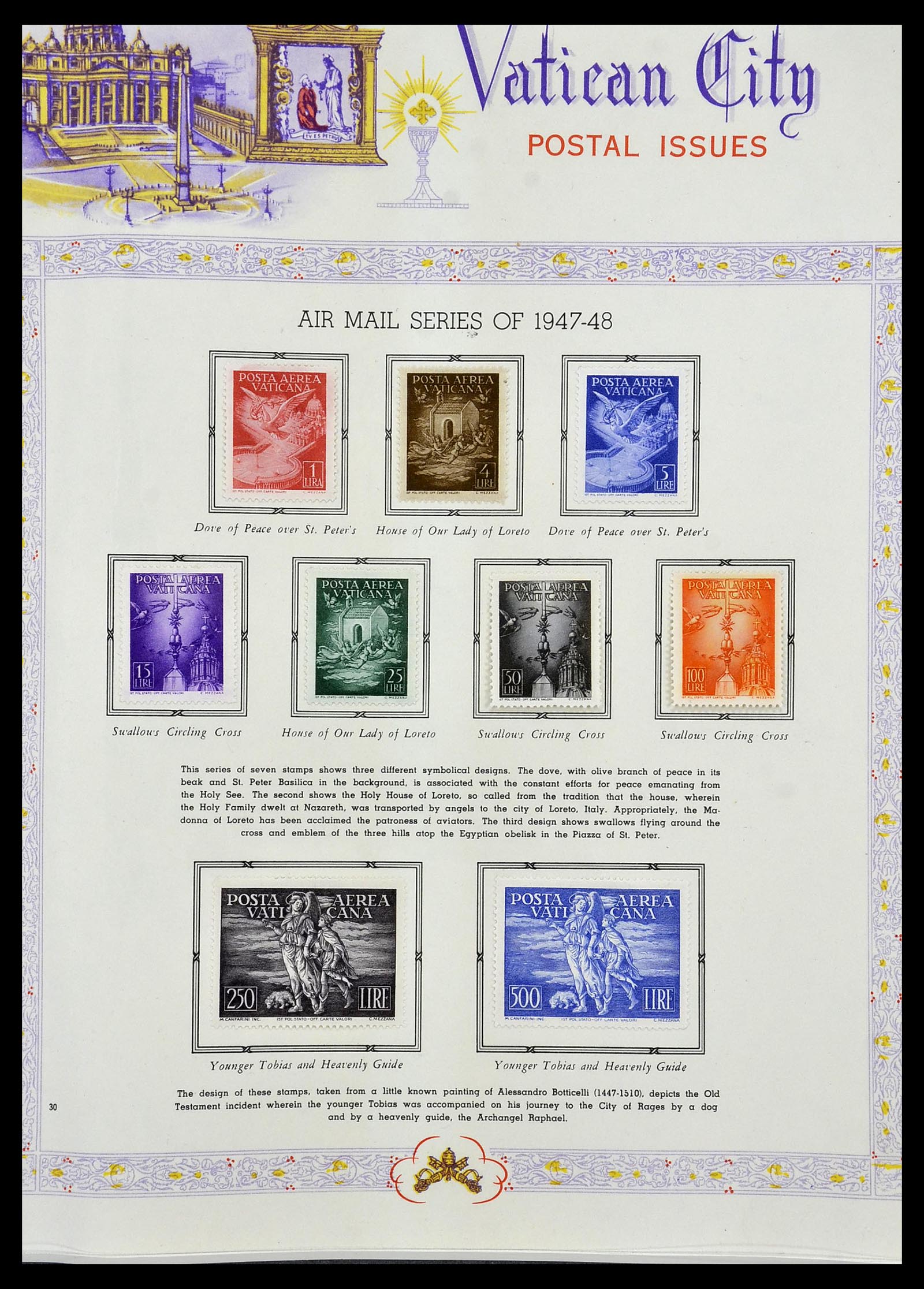 34397 028 - Postzegelverzameling 34397 Vaticaan 1929-1953.
