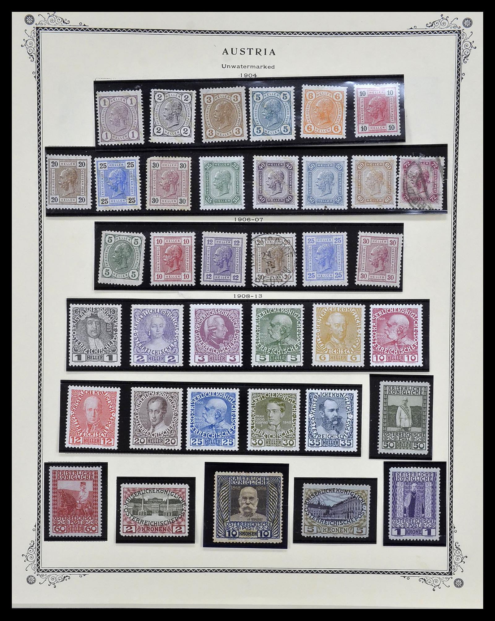 34398 004 - Postzegelverzameling 34398 Oostenrijk 1850-1975.