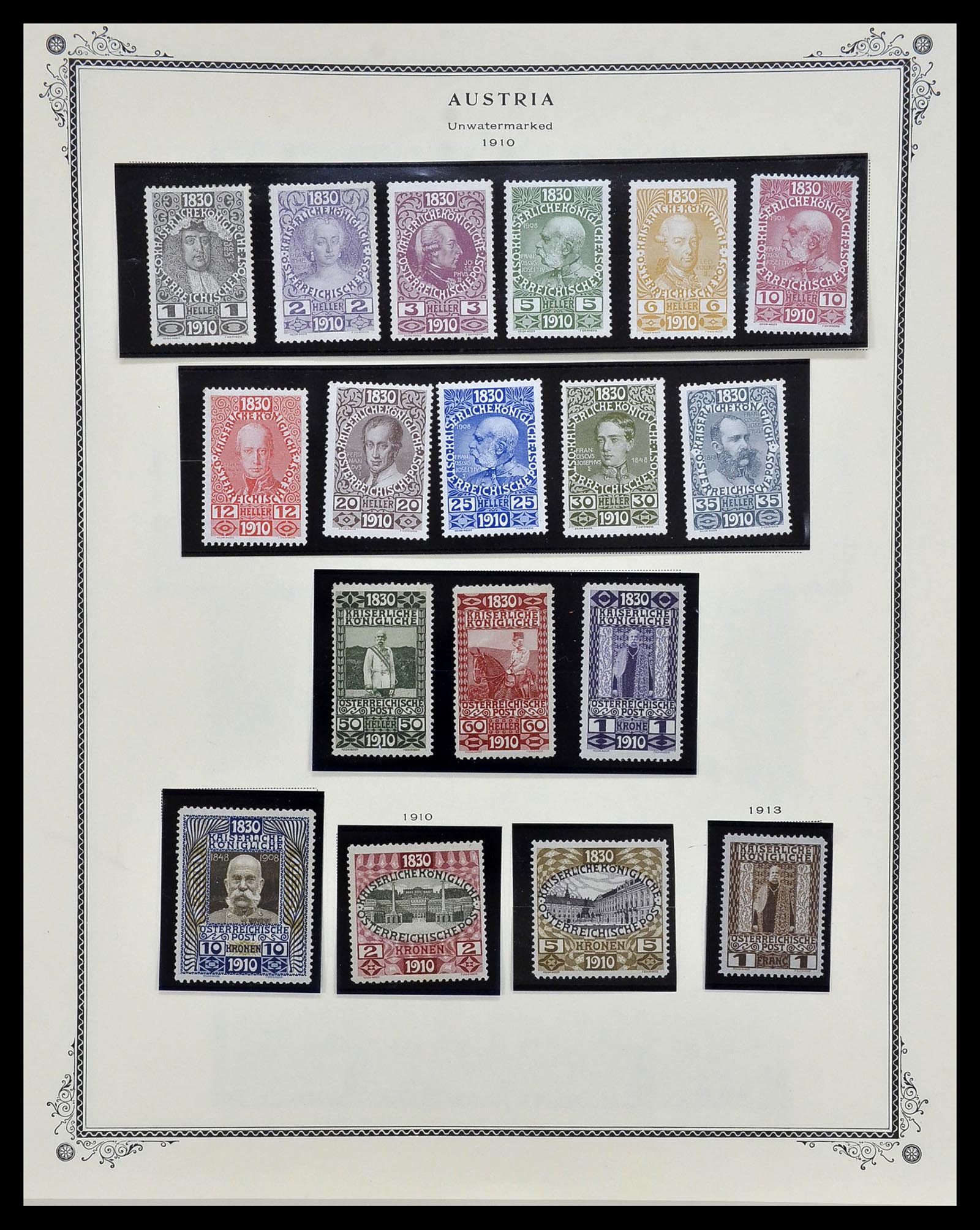 34398 005 - Postzegelverzameling 34398 Oostenrijk 1850-1975.