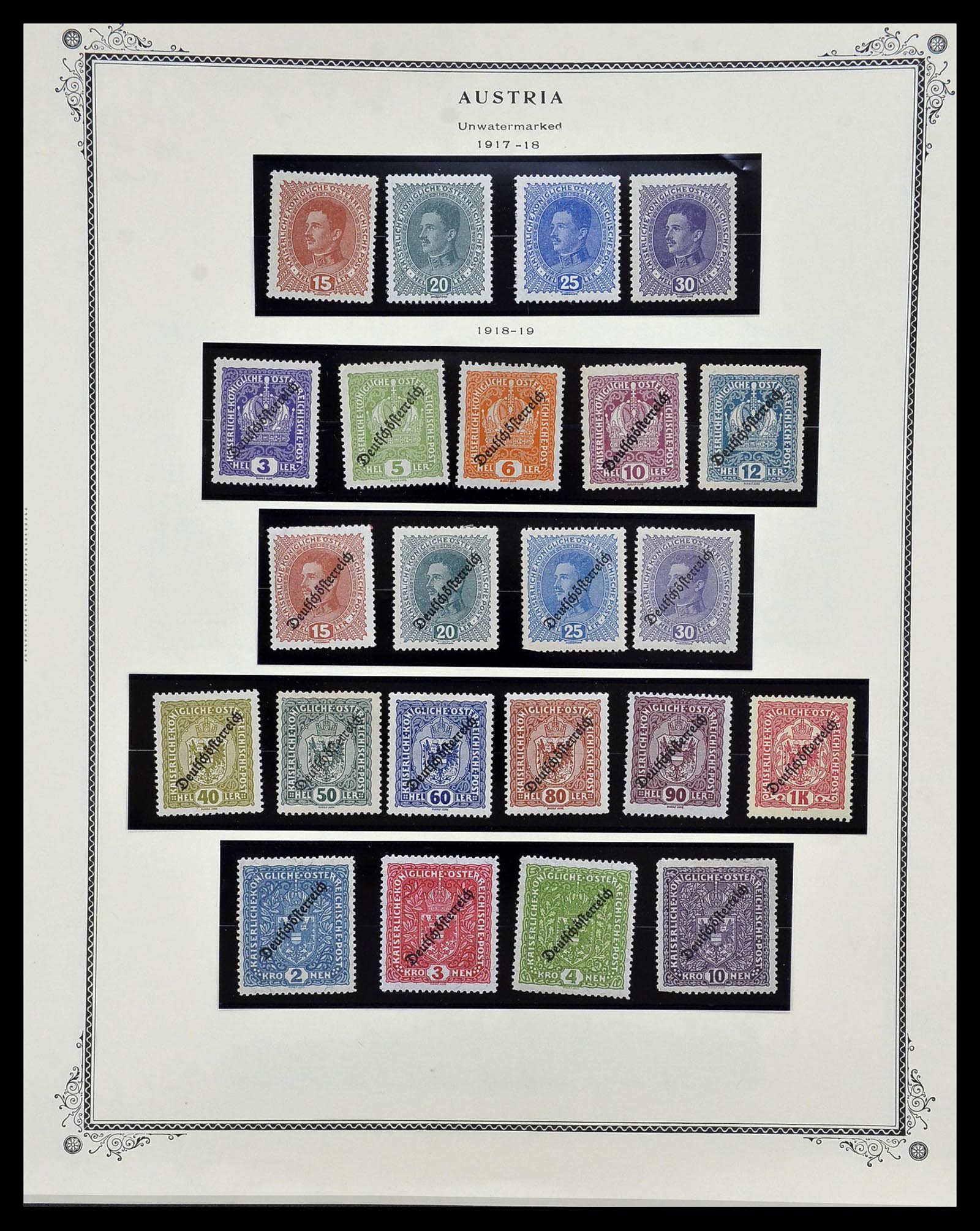 34398 007 - Postzegelverzameling 34398 Oostenrijk 1850-1975.