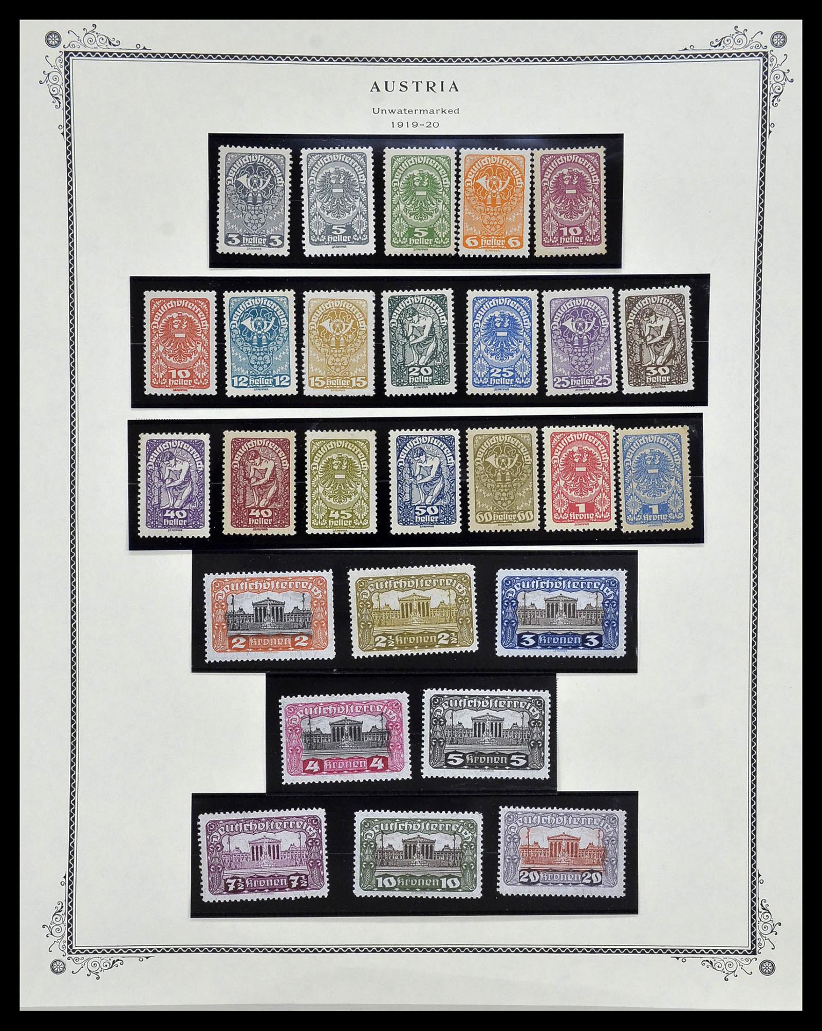 34398 008 - Postzegelverzameling 34398 Oostenrijk 1850-1975.