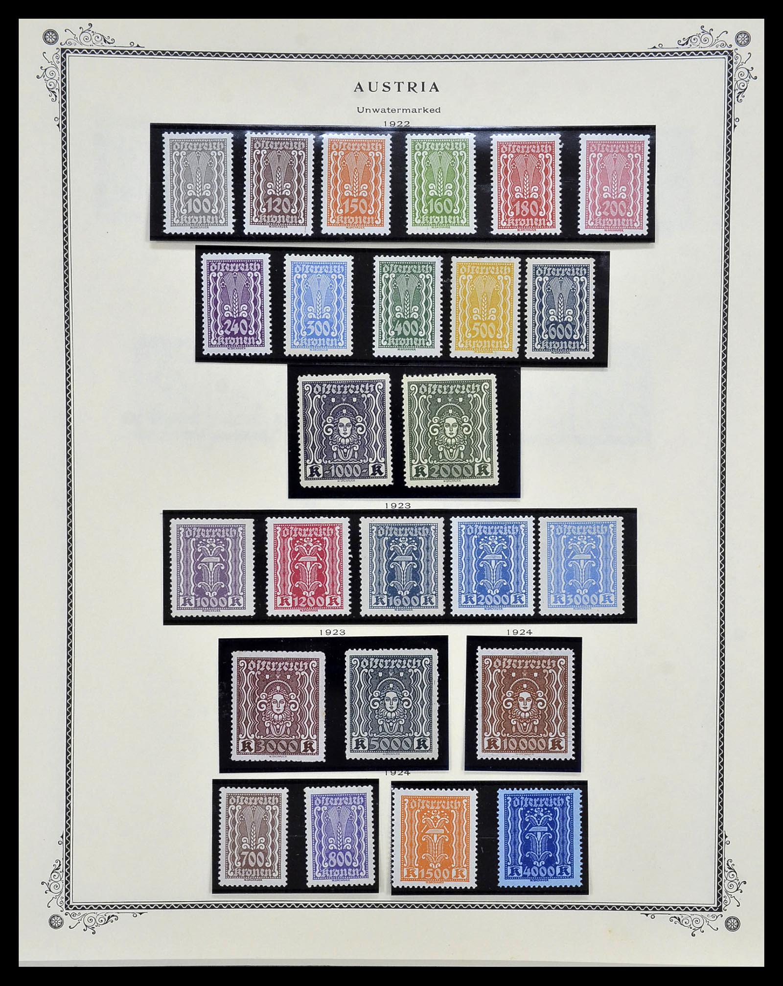34398 011 - Postzegelverzameling 34398 Oostenrijk 1850-1975.