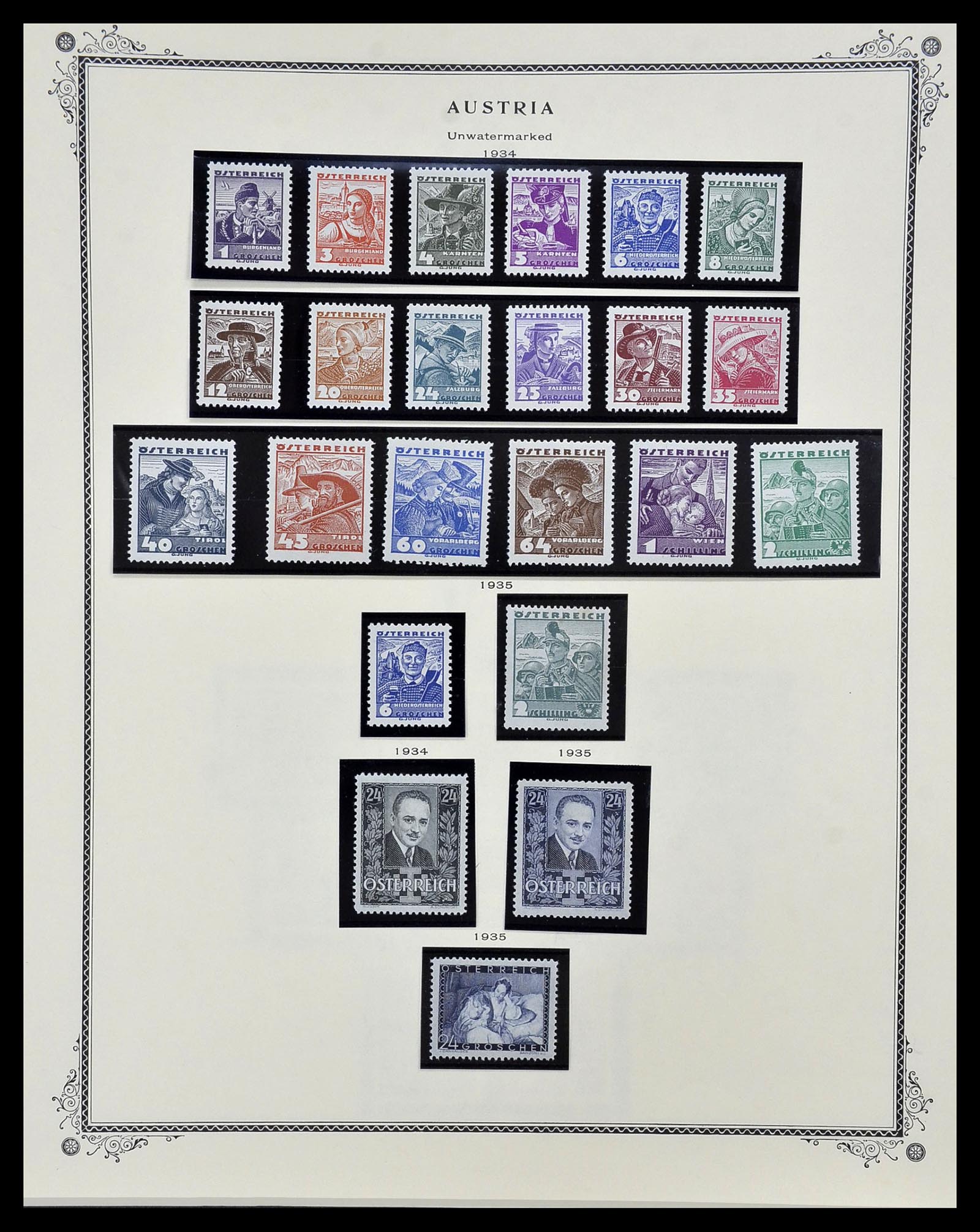 34398 014 - Stamp collection 34398 Austria 1850-1975.