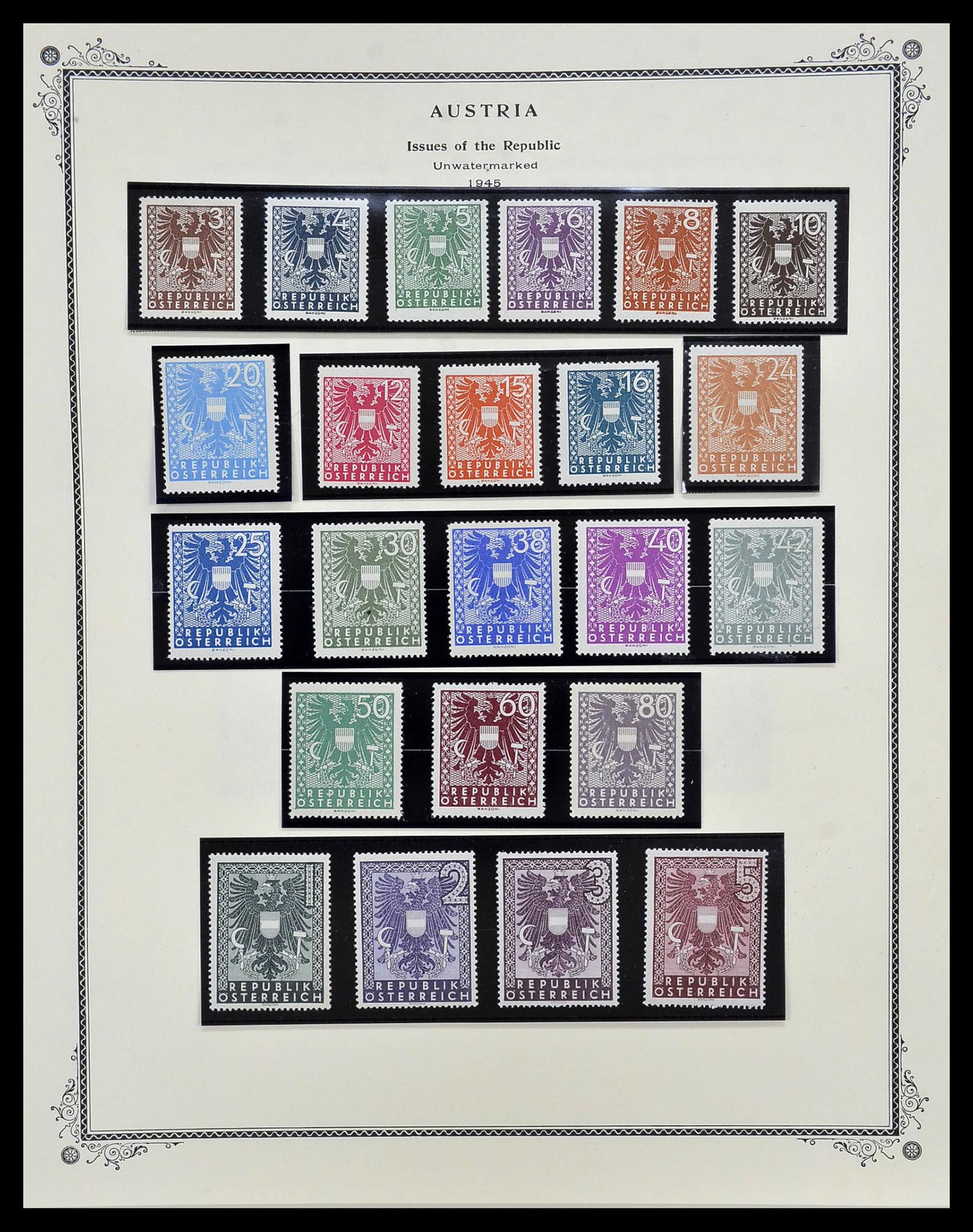 34398 018 - Postzegelverzameling 34398 Oostenrijk 1850-1975.