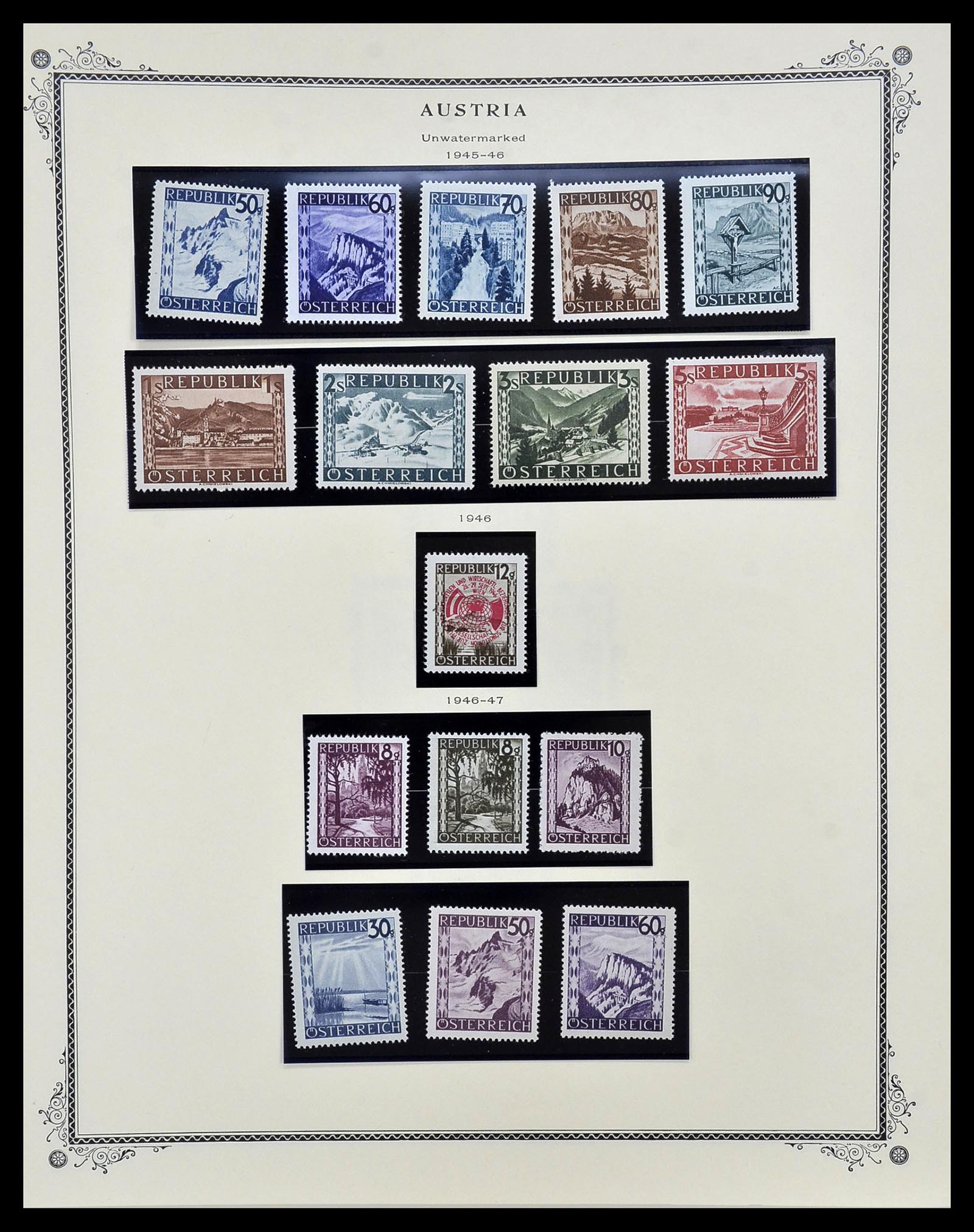 34398 020 - Stamp collection 34398 Austria 1850-1975.