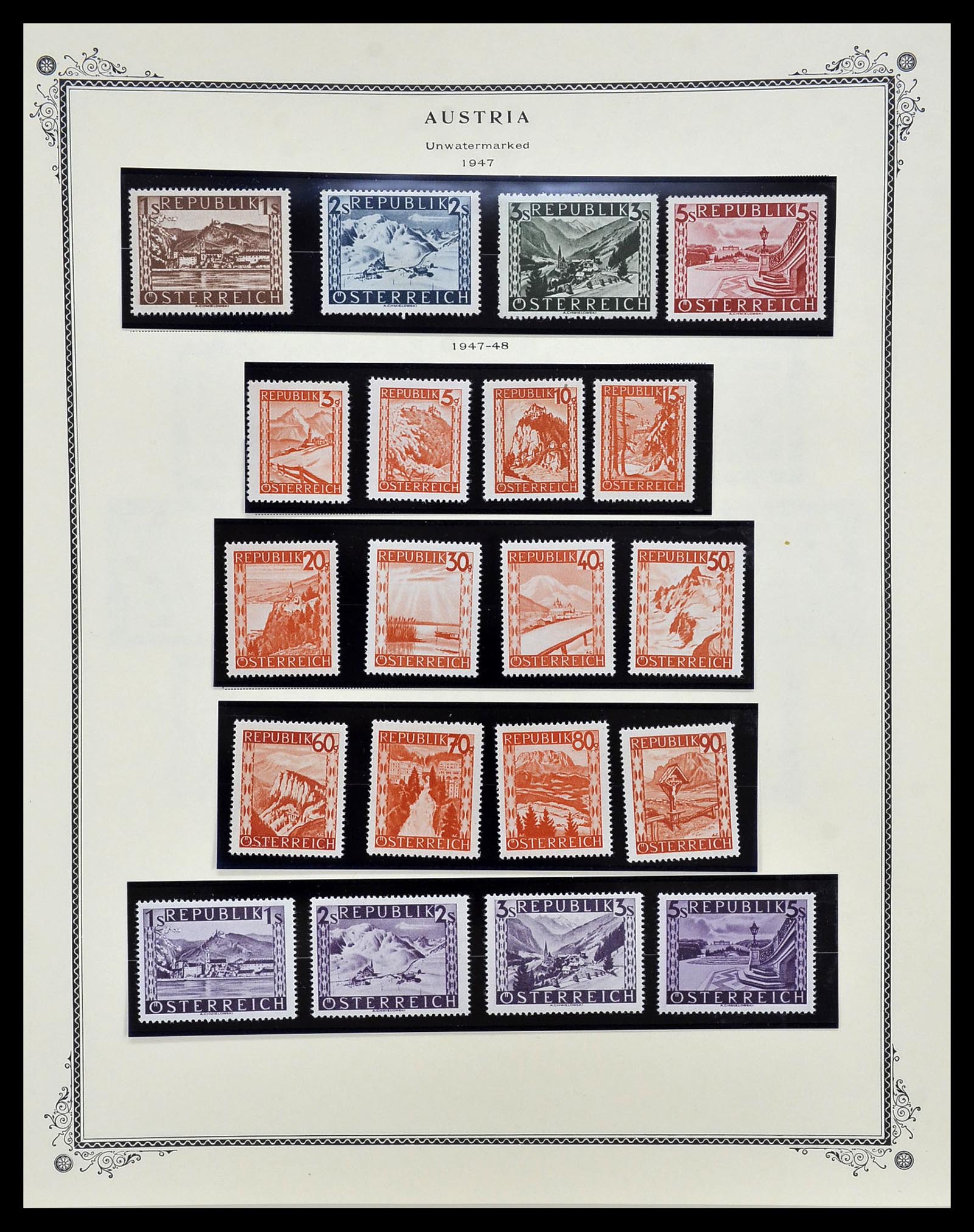 34398 022 - Stamp collection 34398 Austria 1850-1975.