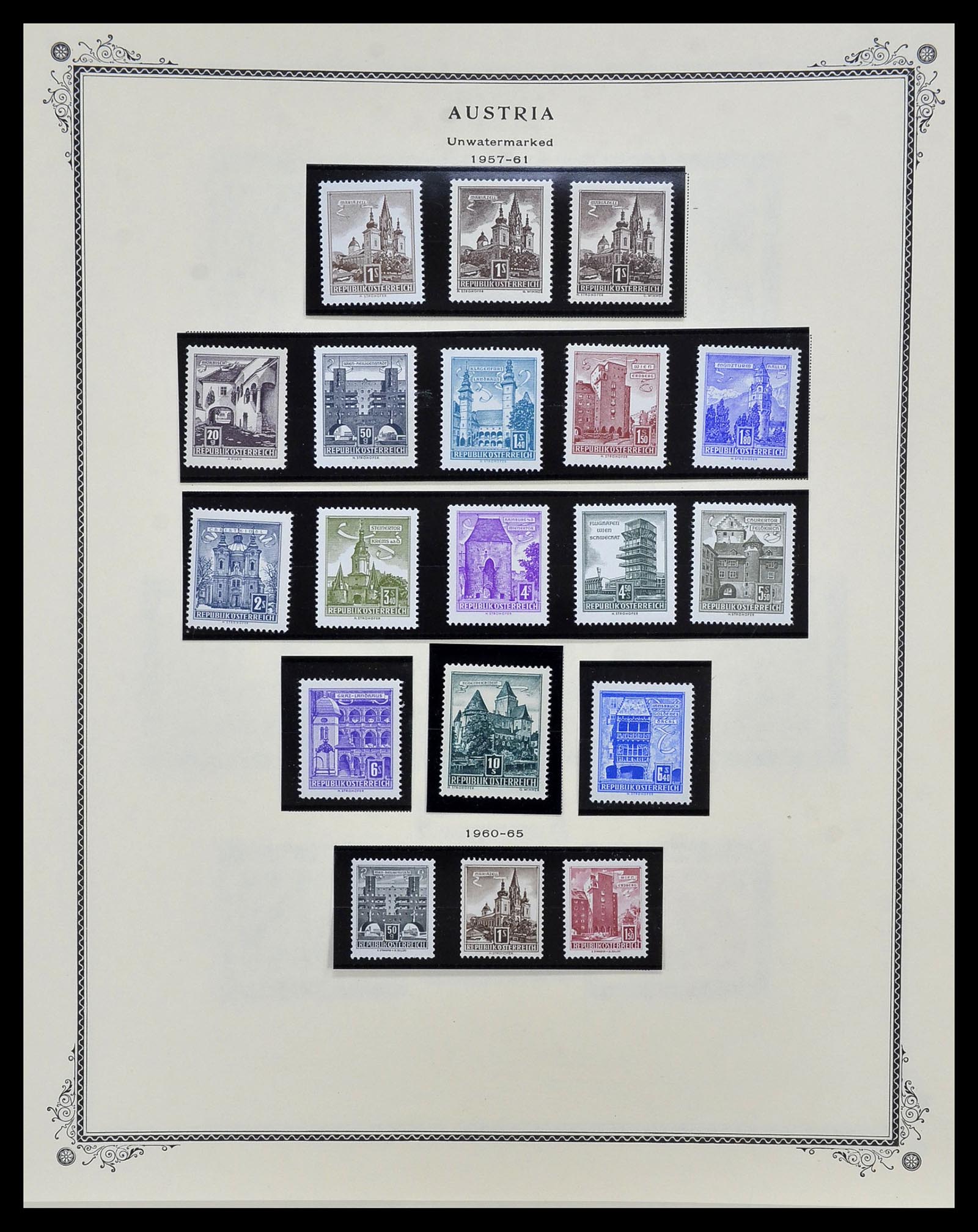 34398 030 - Postzegelverzameling 34398 Oostenrijk 1850-1975.