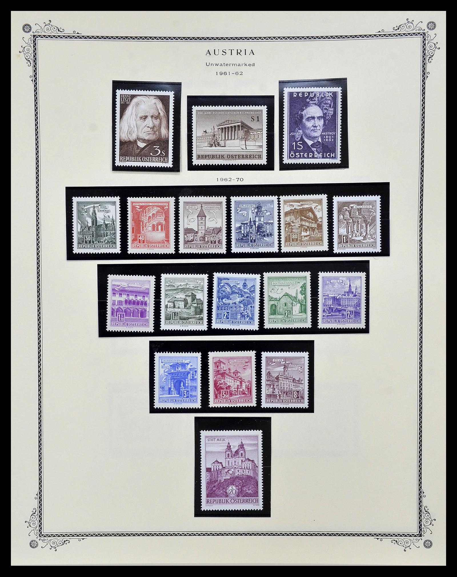 34398 034 - Postzegelverzameling 34398 Oostenrijk 1850-1975.