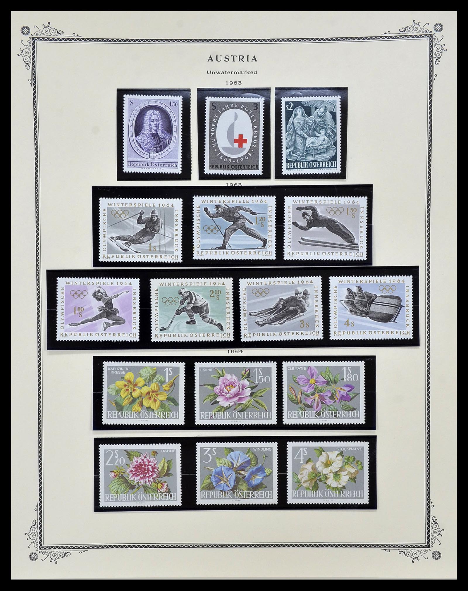 34398 036 - Postzegelverzameling 34398 Oostenrijk 1850-1975.