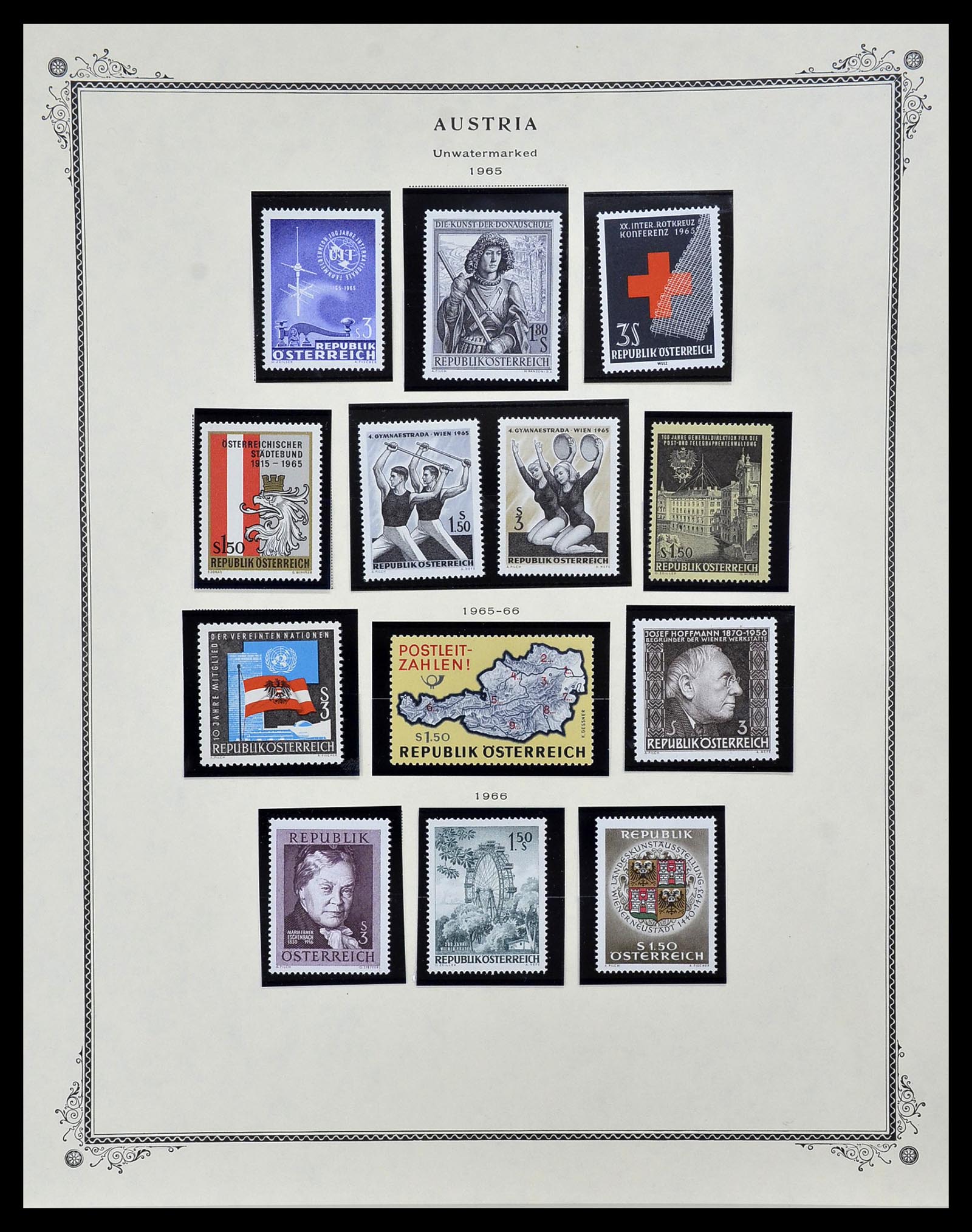 34398 039 - Postzegelverzameling 34398 Oostenrijk 1850-1975.