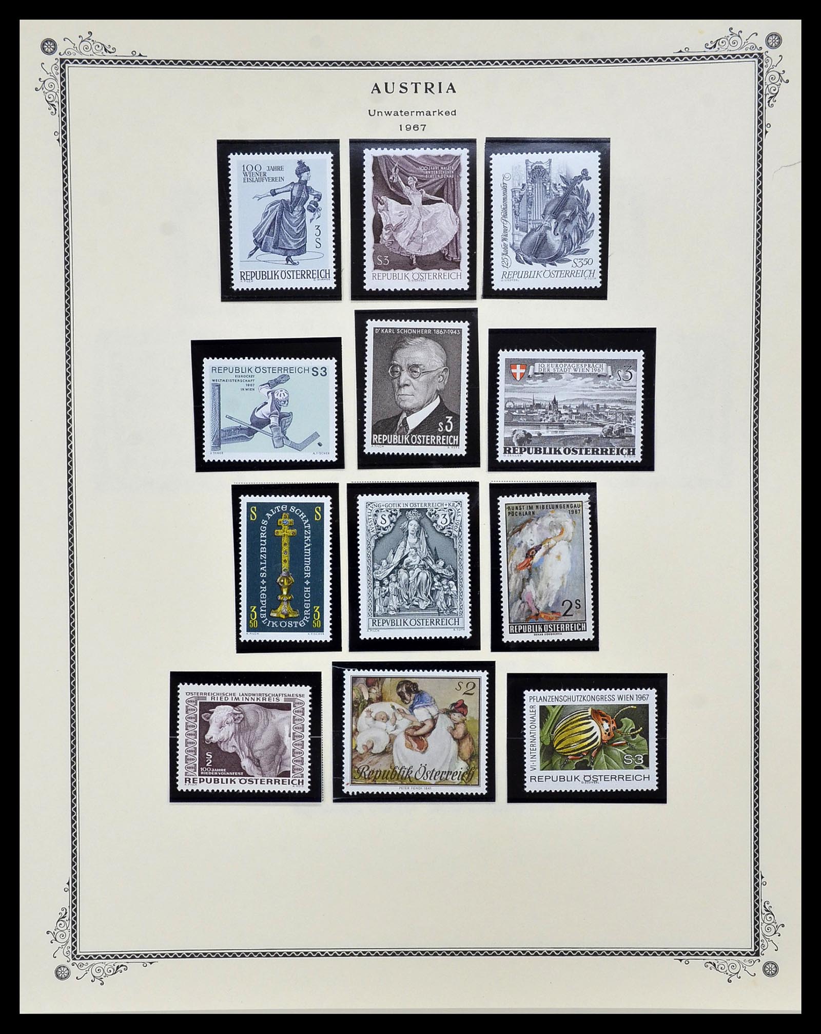 34398 042 - Postzegelverzameling 34398 Oostenrijk 1850-1975.