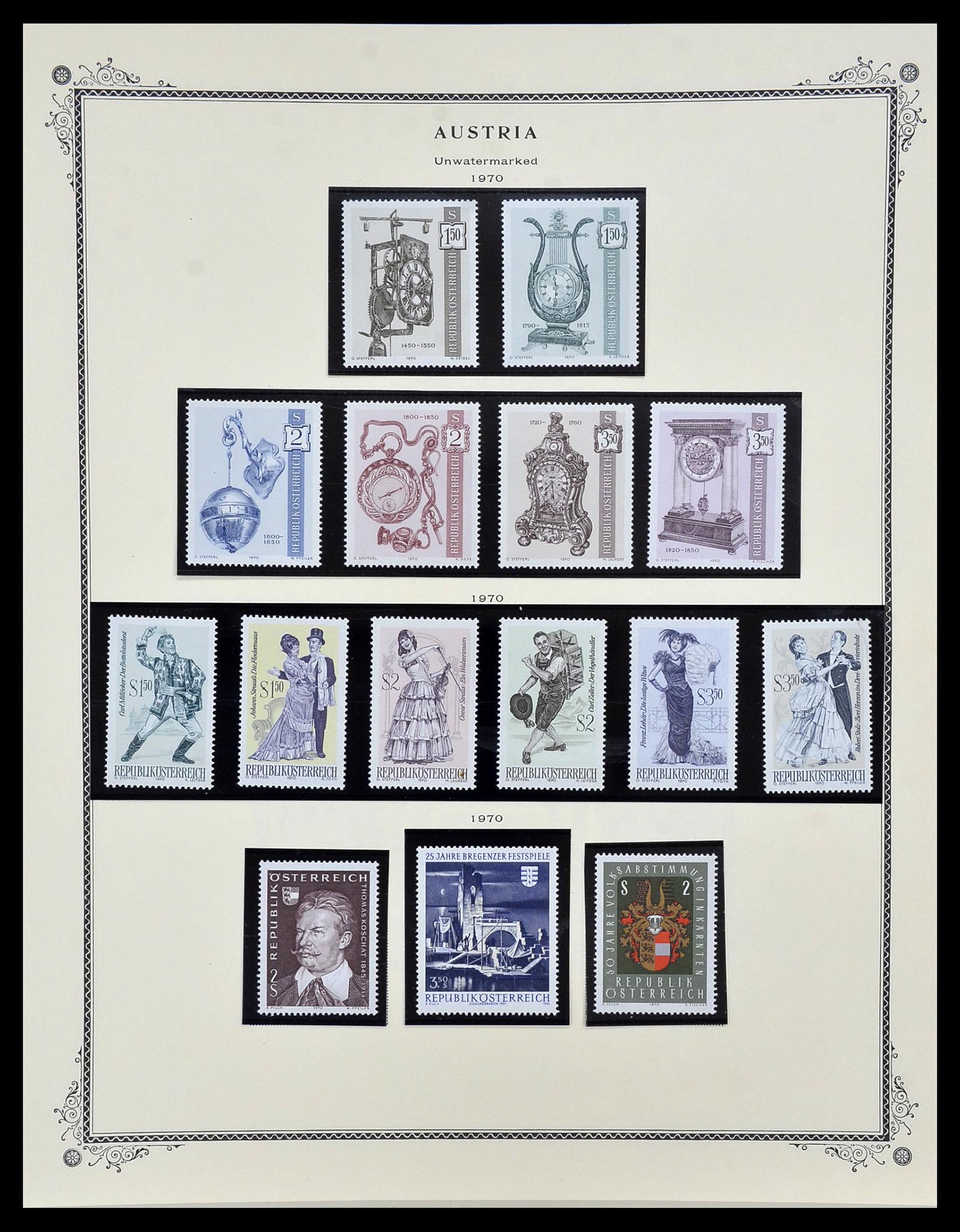 34398 050 - Postzegelverzameling 34398 Oostenrijk 1850-1975.