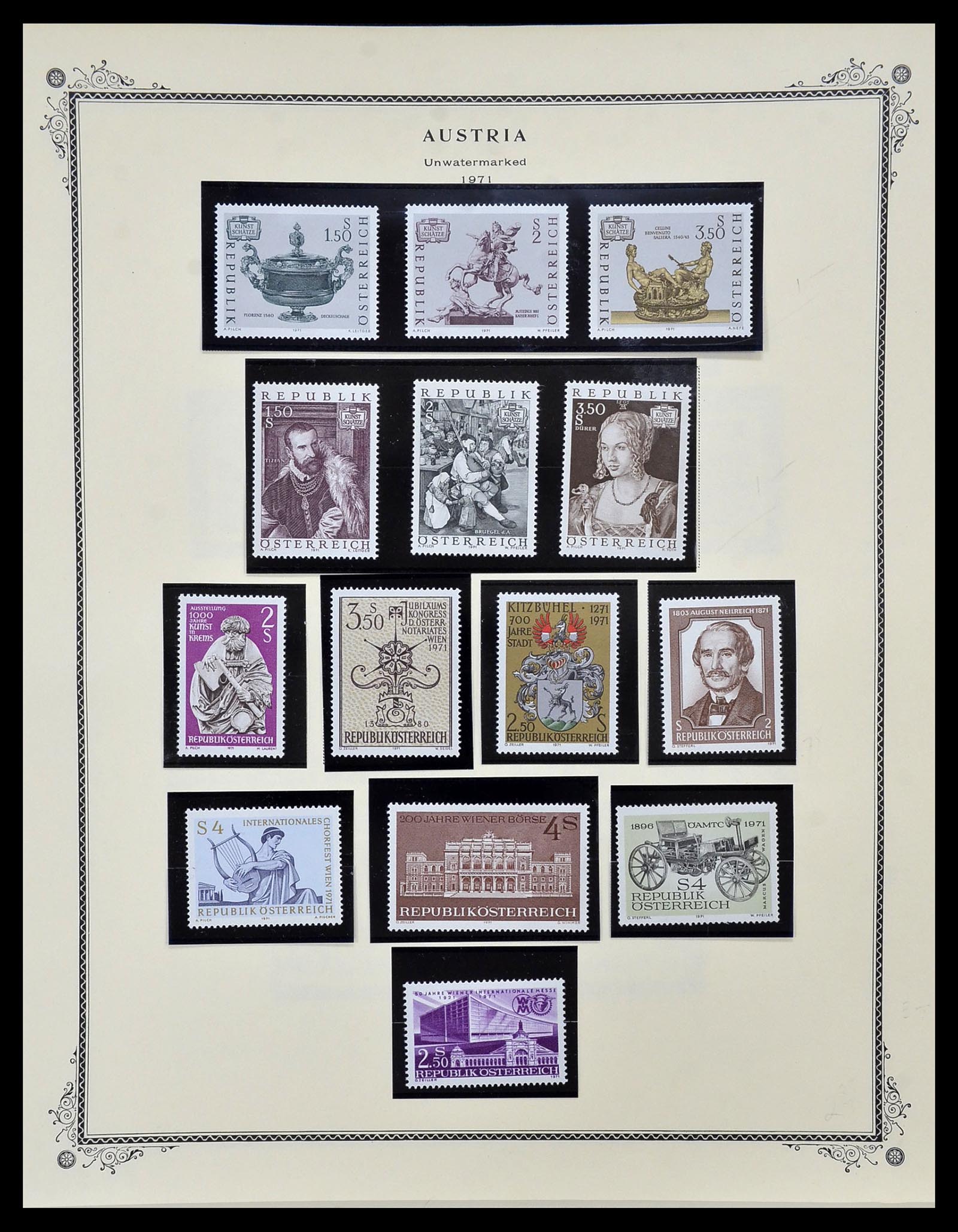34398 052 - Postzegelverzameling 34398 Oostenrijk 1850-1975.