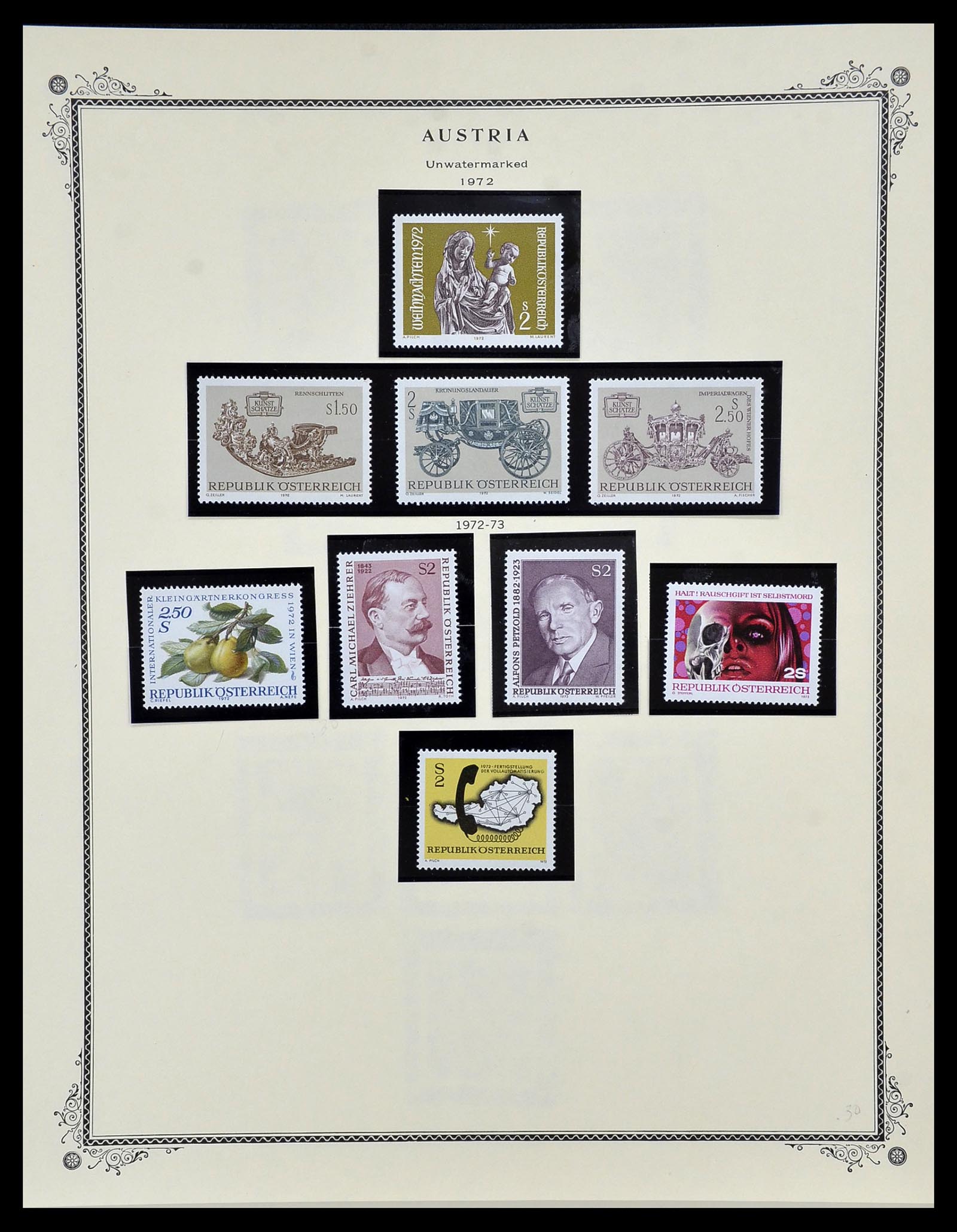 34398 056 - Postzegelverzameling 34398 Oostenrijk 1850-1975.