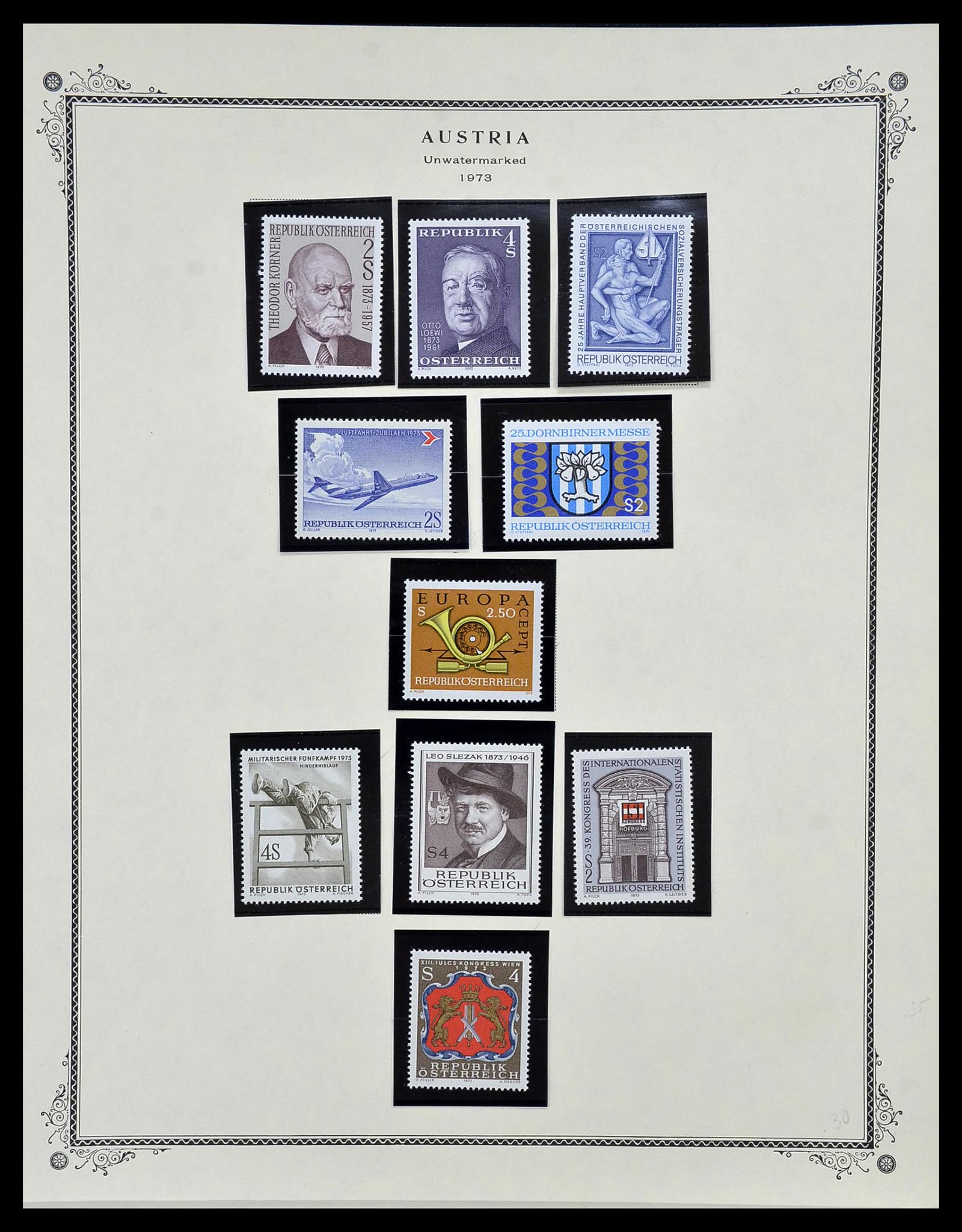 34398 057 - Postzegelverzameling 34398 Oostenrijk 1850-1975.