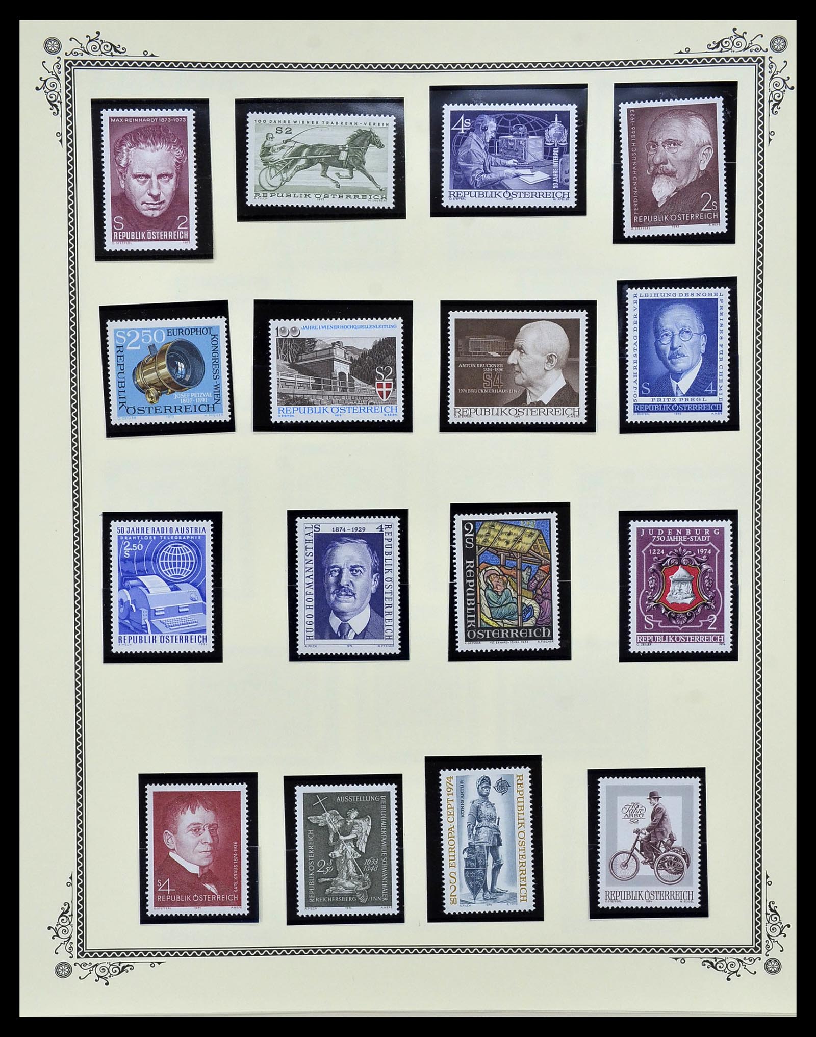 34398 059 - Postzegelverzameling 34398 Oostenrijk 1850-1975.