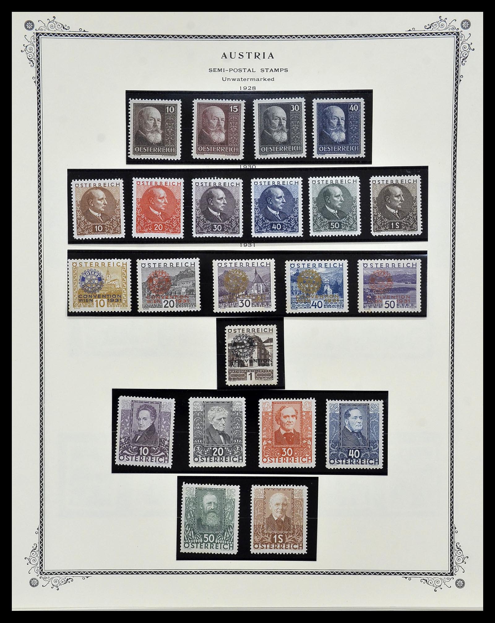 34398 068 - Stamp collection 34398 Austria 1850-1975.