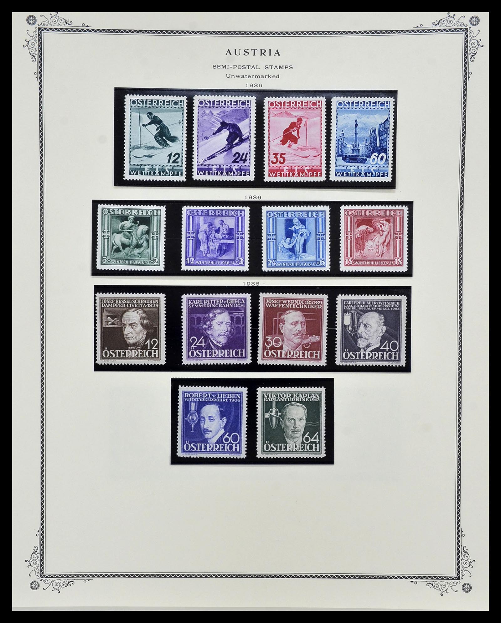 34398 071 - Stamp collection 34398 Austria 1850-1975.
