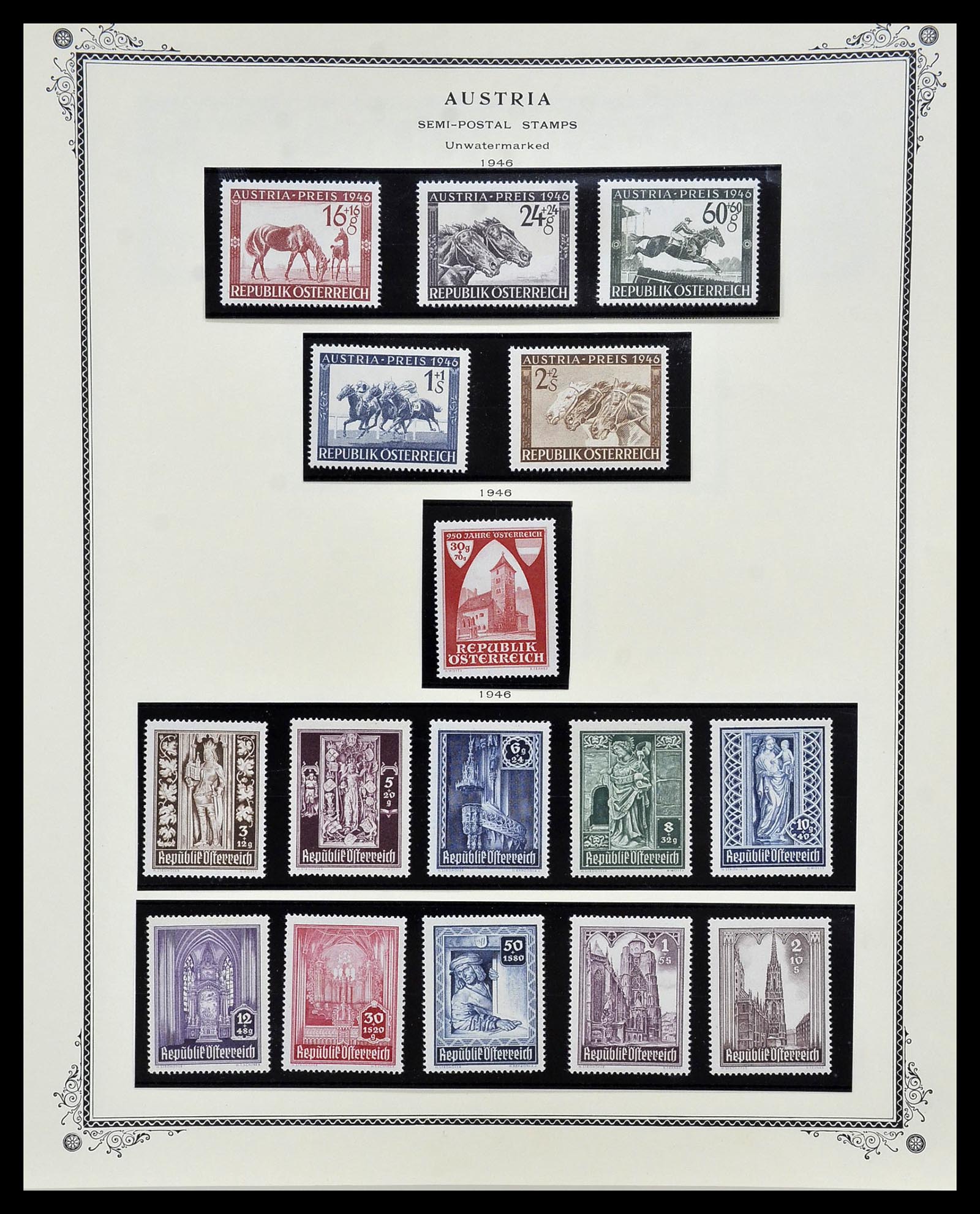 34398 074 - Stamp collection 34398 Austria 1850-1975.