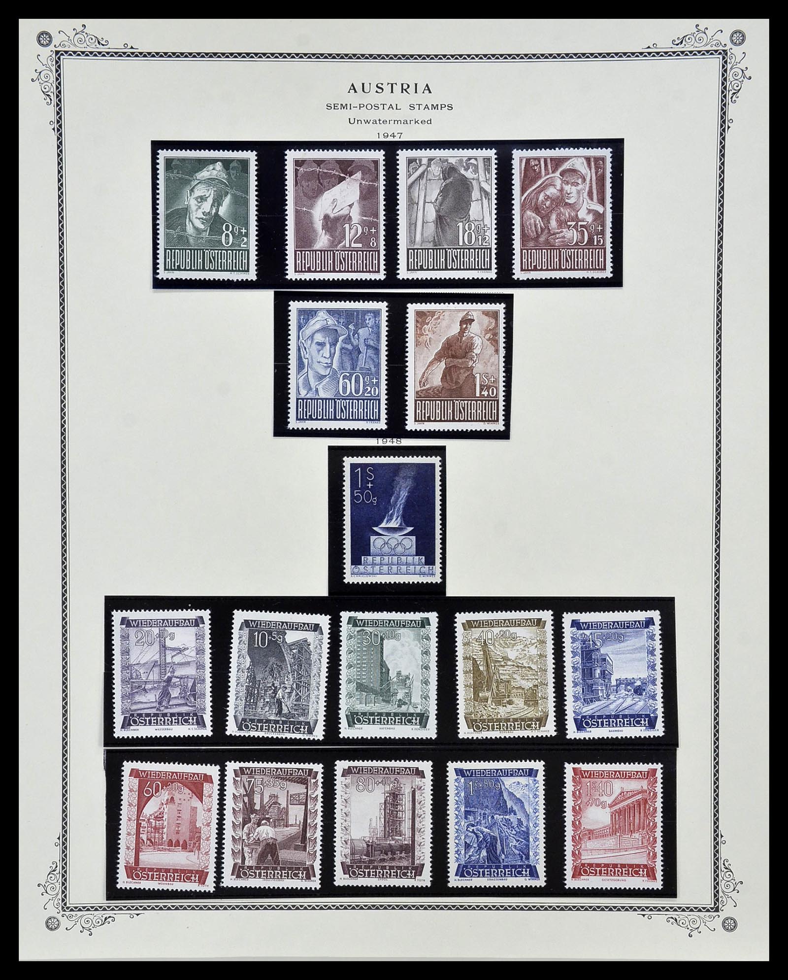 34398 076 - Stamp collection 34398 Austria 1850-1975.