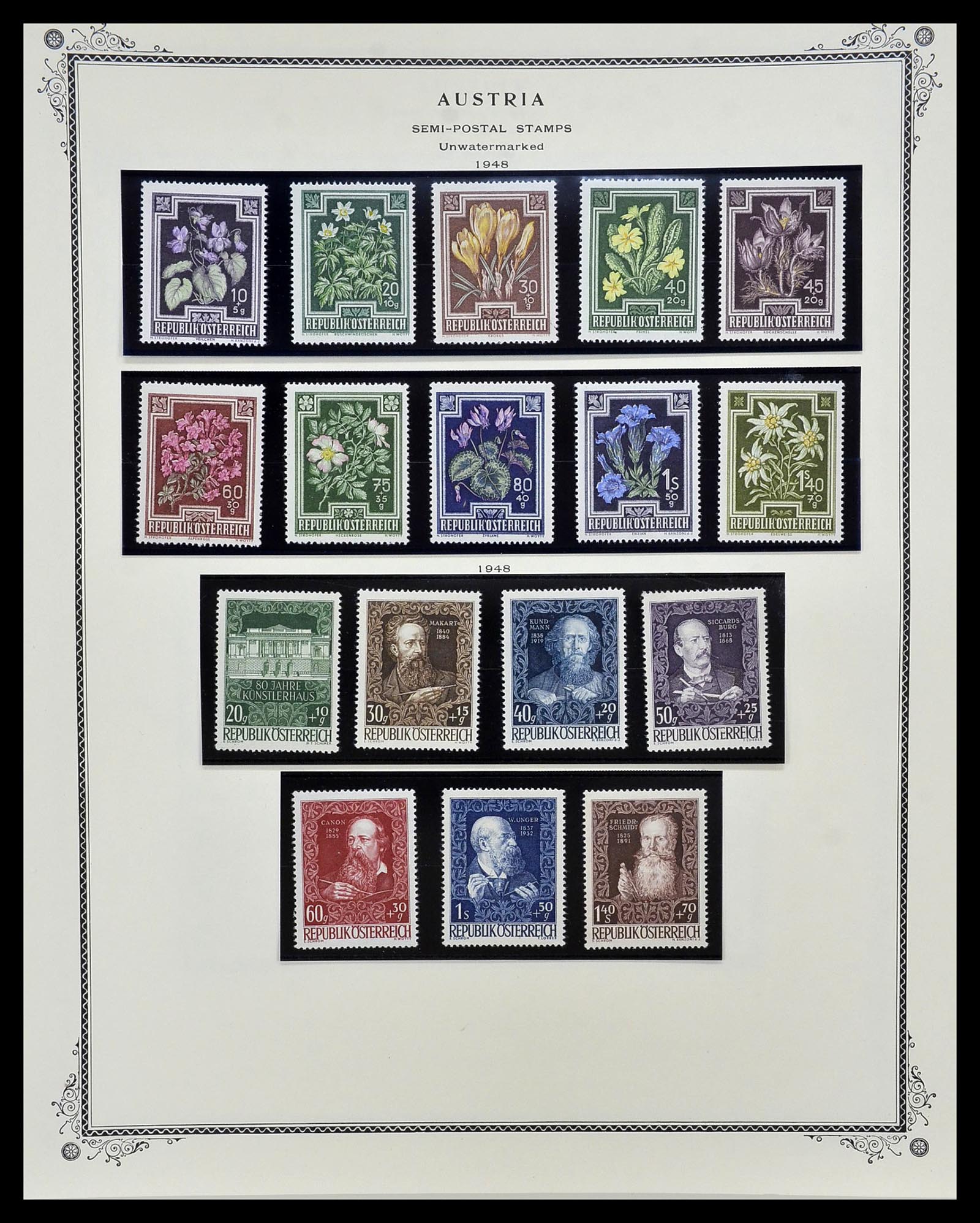 34398 077 - Stamp collection 34398 Austria 1850-1975.