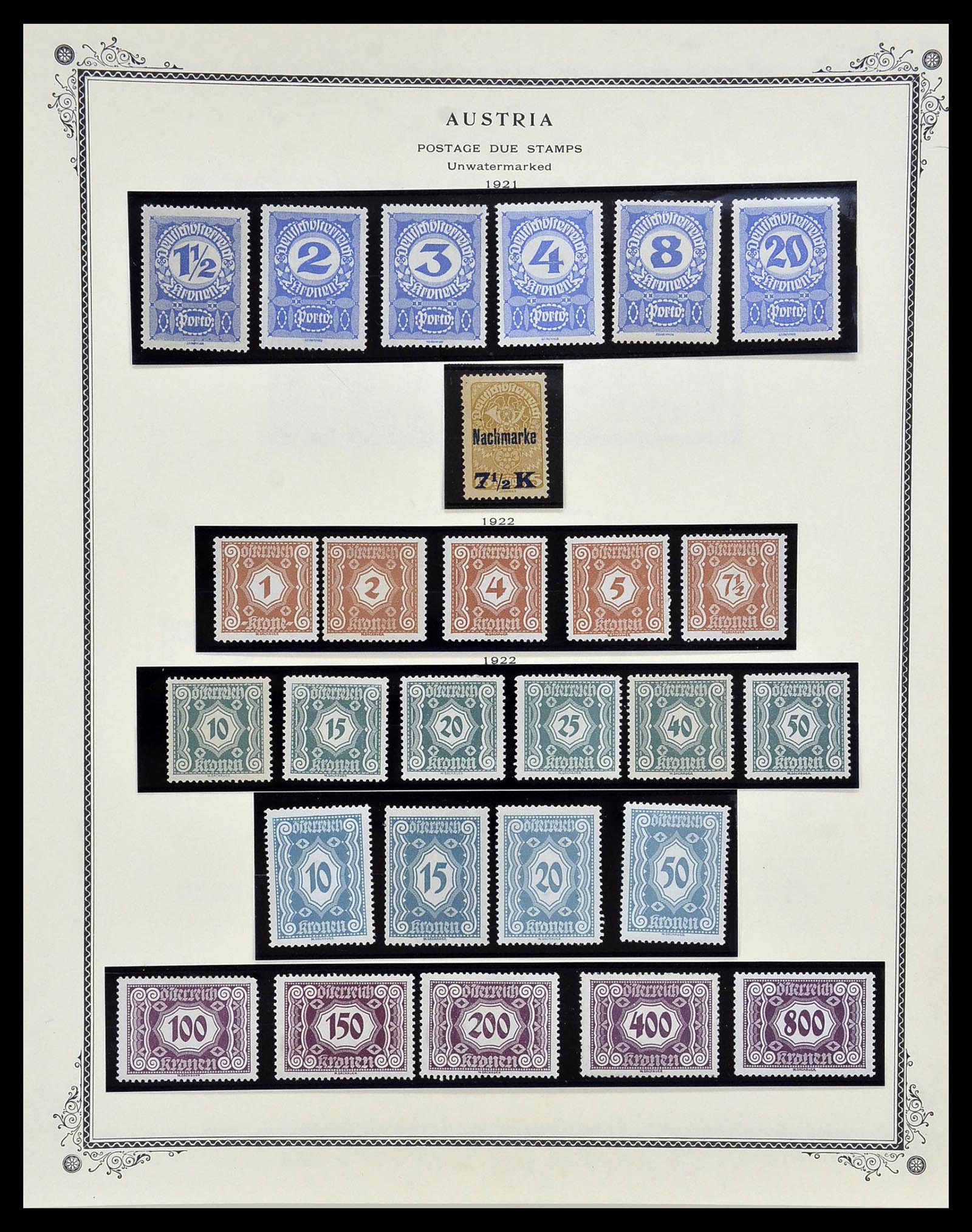 34398 093 - Stamp collection 34398 Austria 1850-1975.