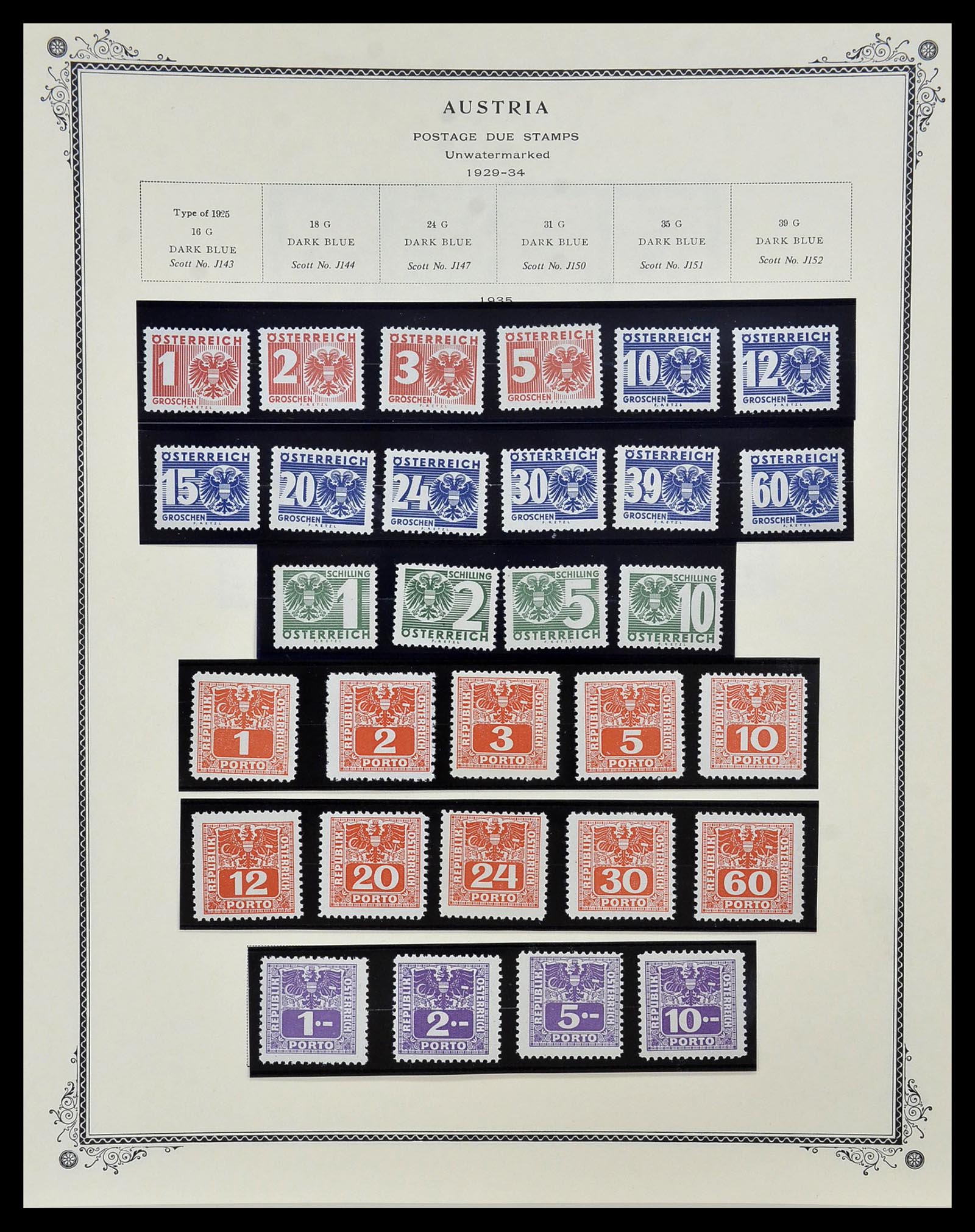 34398 095 - Stamp collection 34398 Austria 1850-1975.