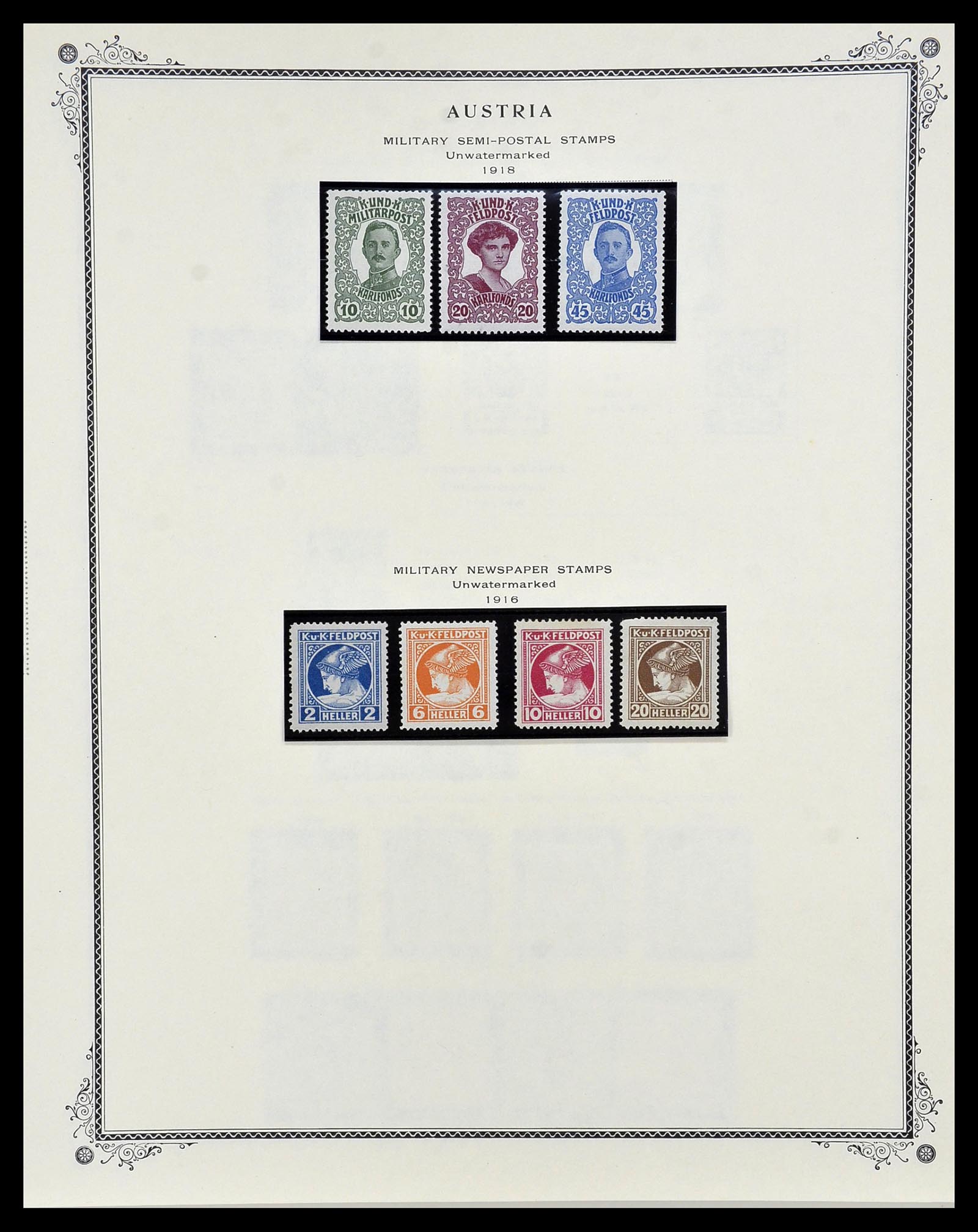 34398 102 - Stamp collection 34398 Austria 1850-1975.