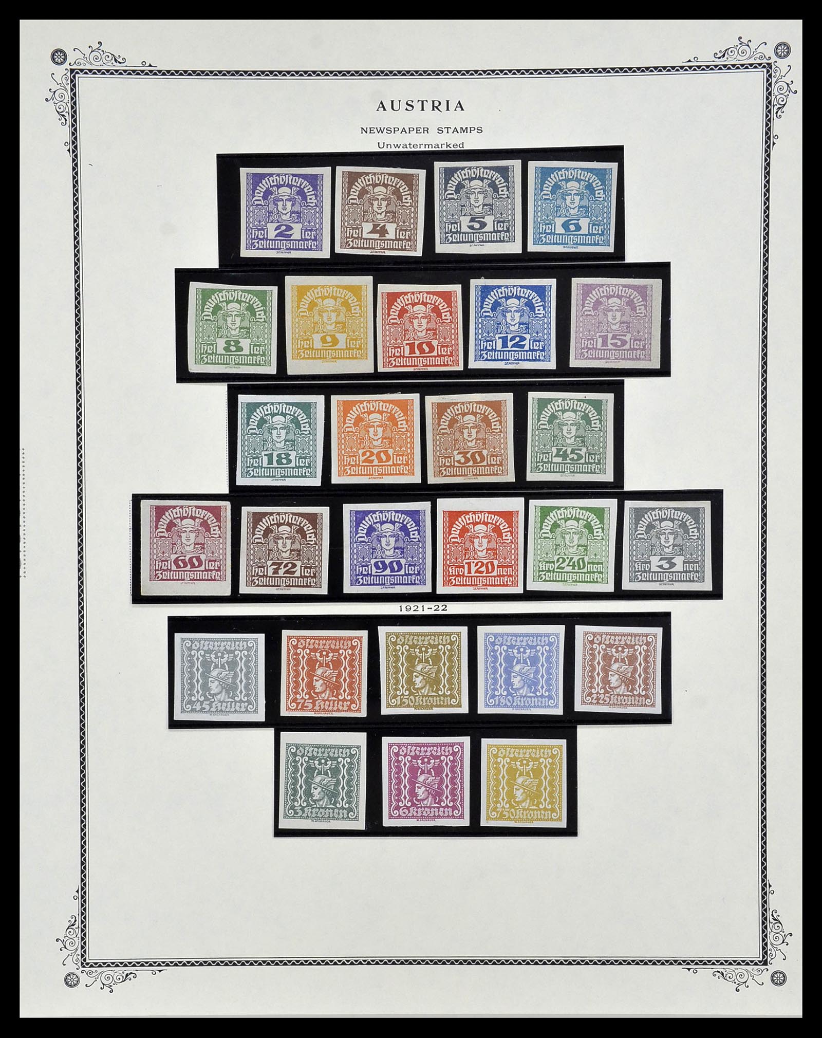 34398 105 - Postzegelverzameling 34398 Oostenrijk 1850-1975.