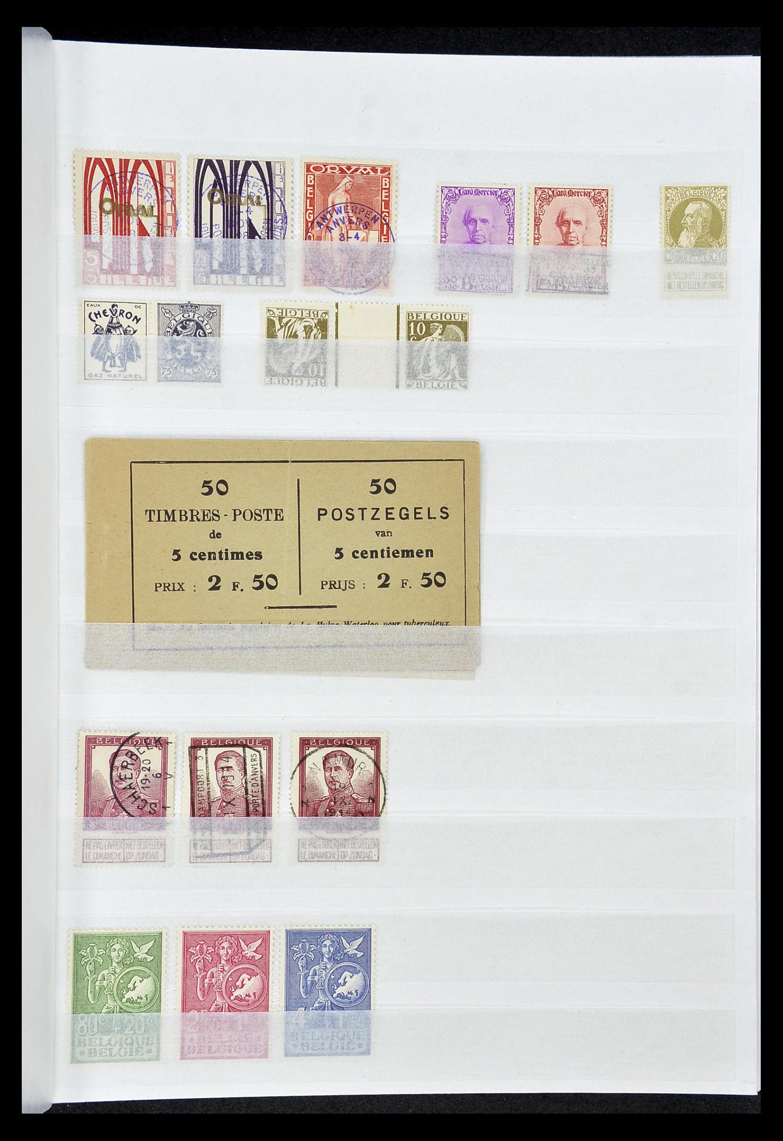 34400 001 - Postzegelverzameling 34400 Wereld betere zegels 1870-1950.