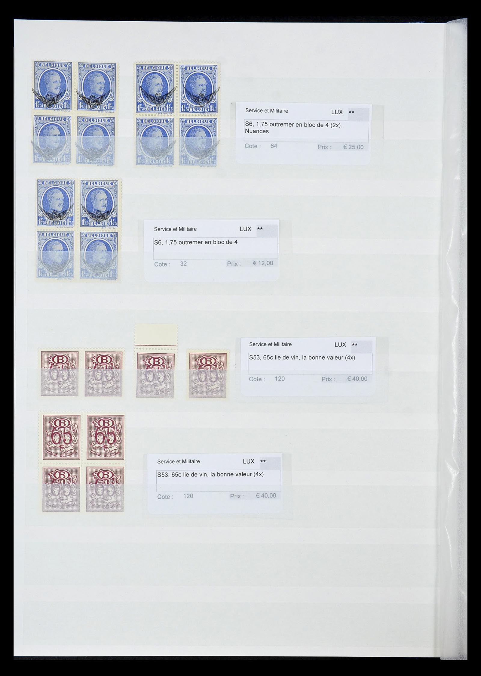 34400 008 - Postzegelverzameling 34400 Wereld betere zegels 1870-1950.