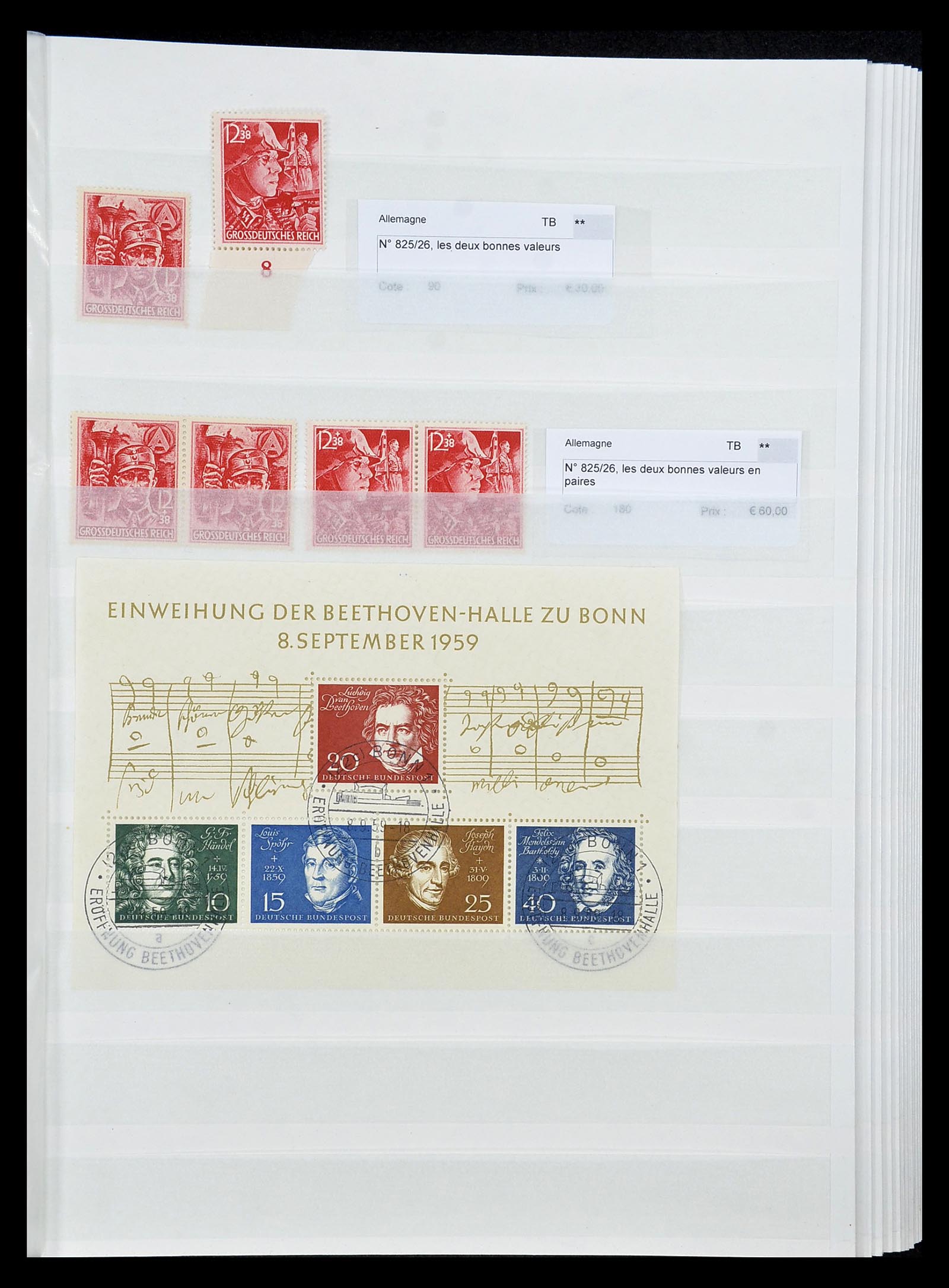34400 019 - Postzegelverzameling 34400 Wereld betere zegels 1870-1950.