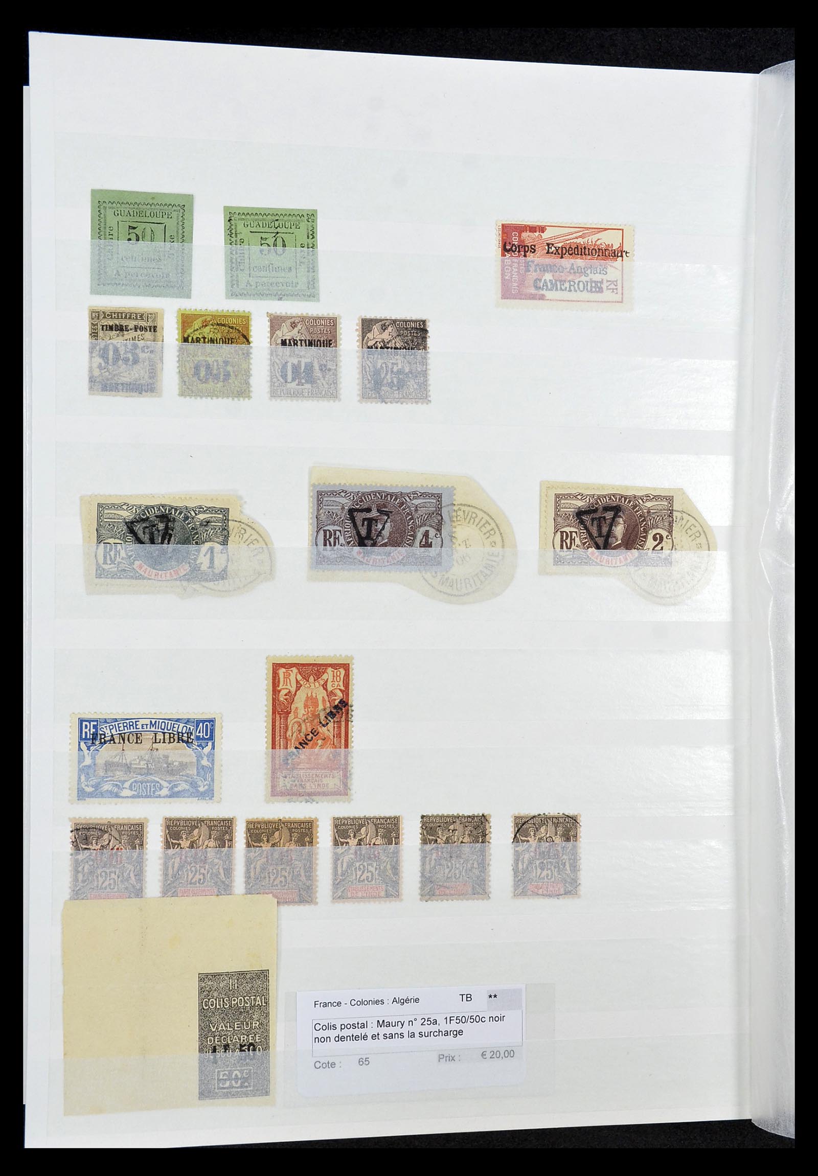 34400 024 - Postzegelverzameling 34400 Wereld betere zegels 1870-1950.