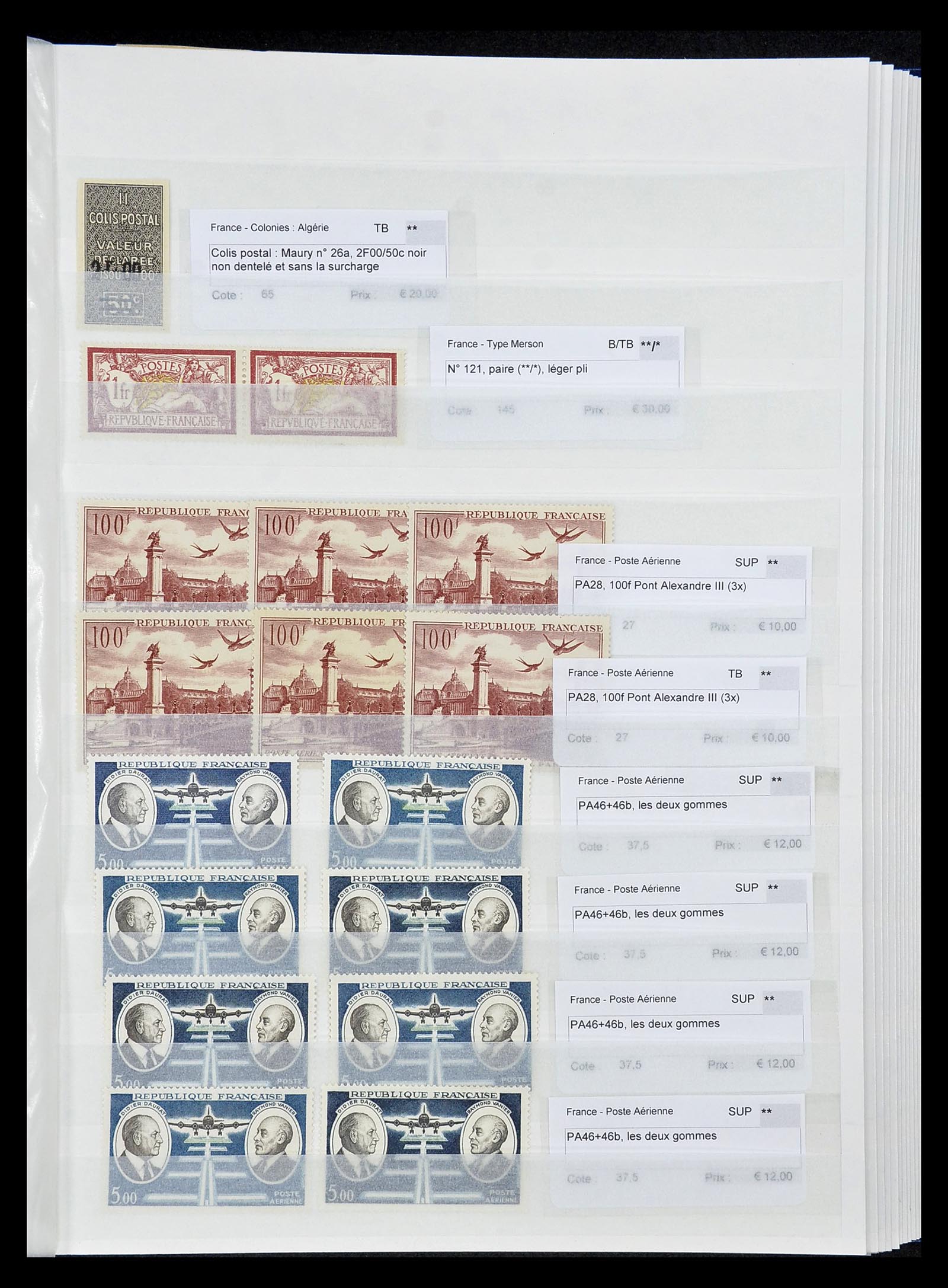 34400 025 - Postzegelverzameling 34400 Wereld betere zegels 1870-1950.