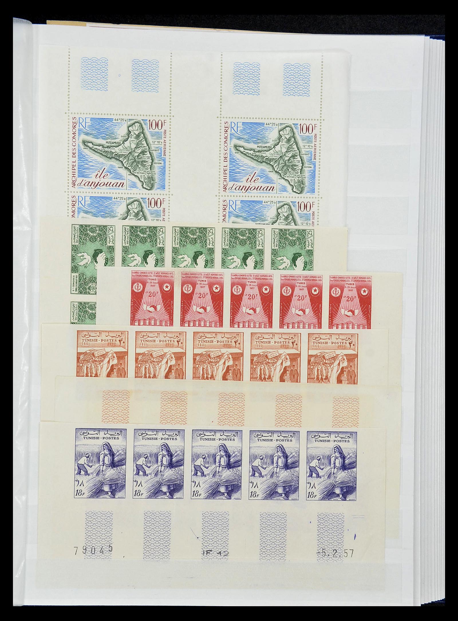 34400 030 - Postzegelverzameling 34400 Wereld betere zegels 1870-1950.