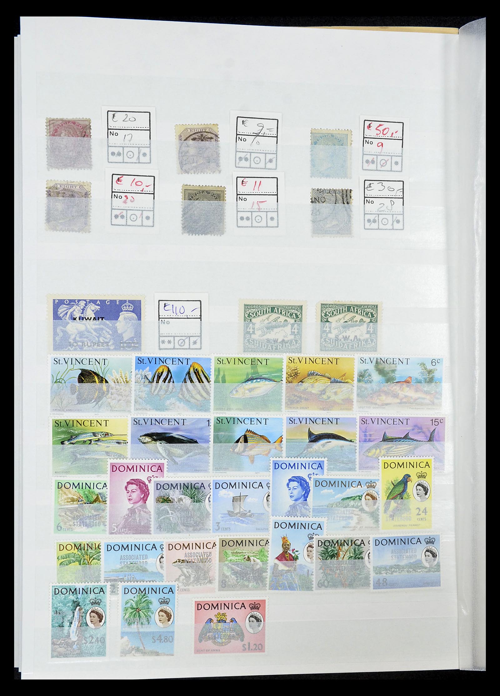 34400 036 - Postzegelverzameling 34400 Wereld betere zegels 1870-1950.