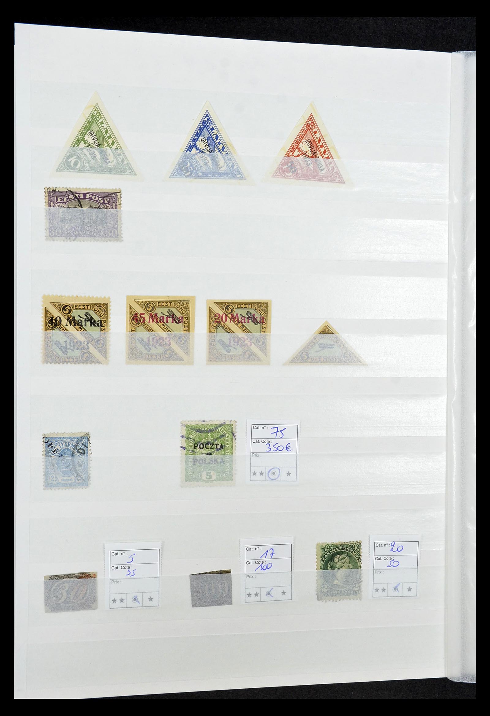 34400 044 - Postzegelverzameling 34400 Wereld betere zegels 1870-1950.